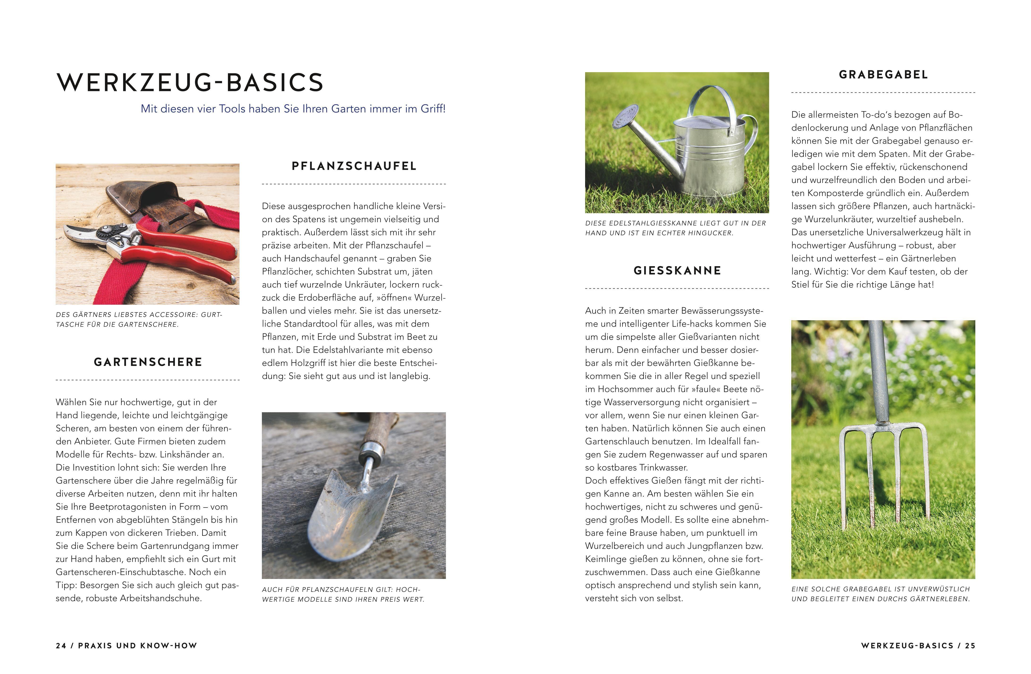 Beispielinhalt (Bild) Schöne Beete für Faule