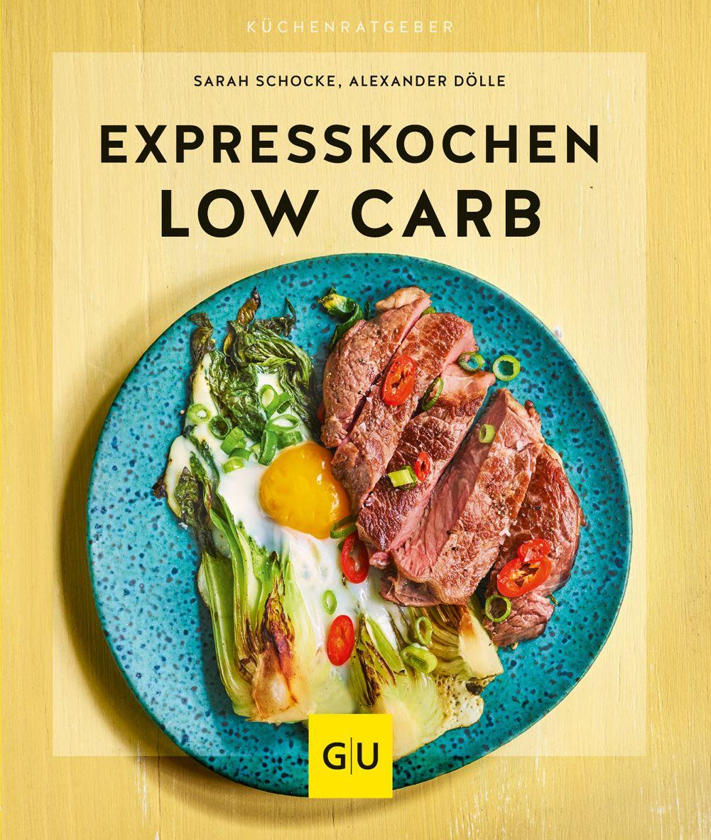 Vorderes Coverbild Expresskochen Low Carb