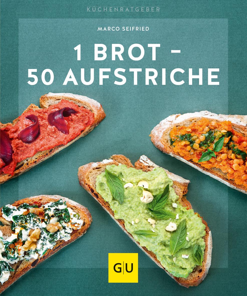 Vorderes Coverbild 1 Brot - 50 Aufstriche