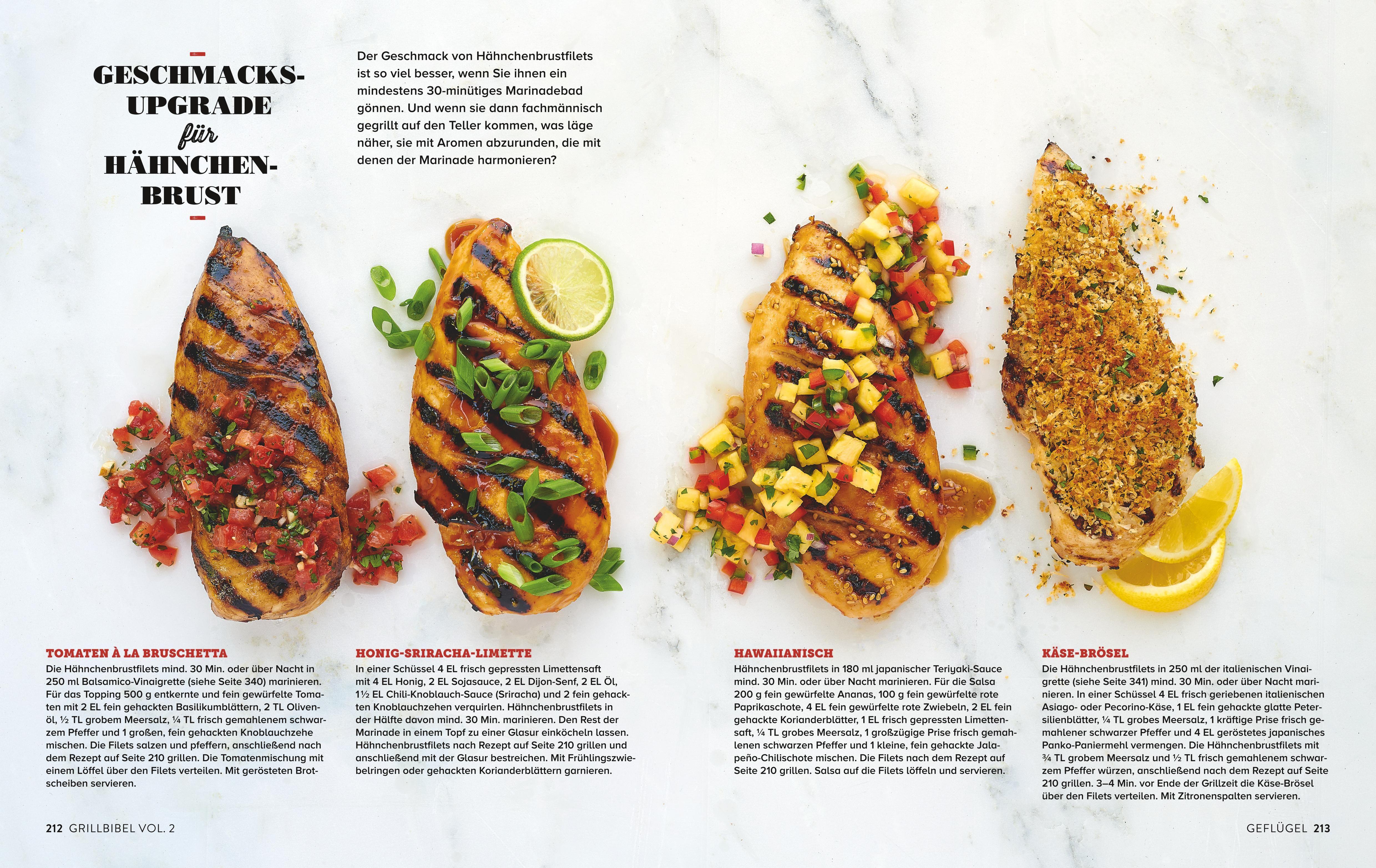 Beispielinhalt (Bild) Weber's Grillbibel Vol. 2