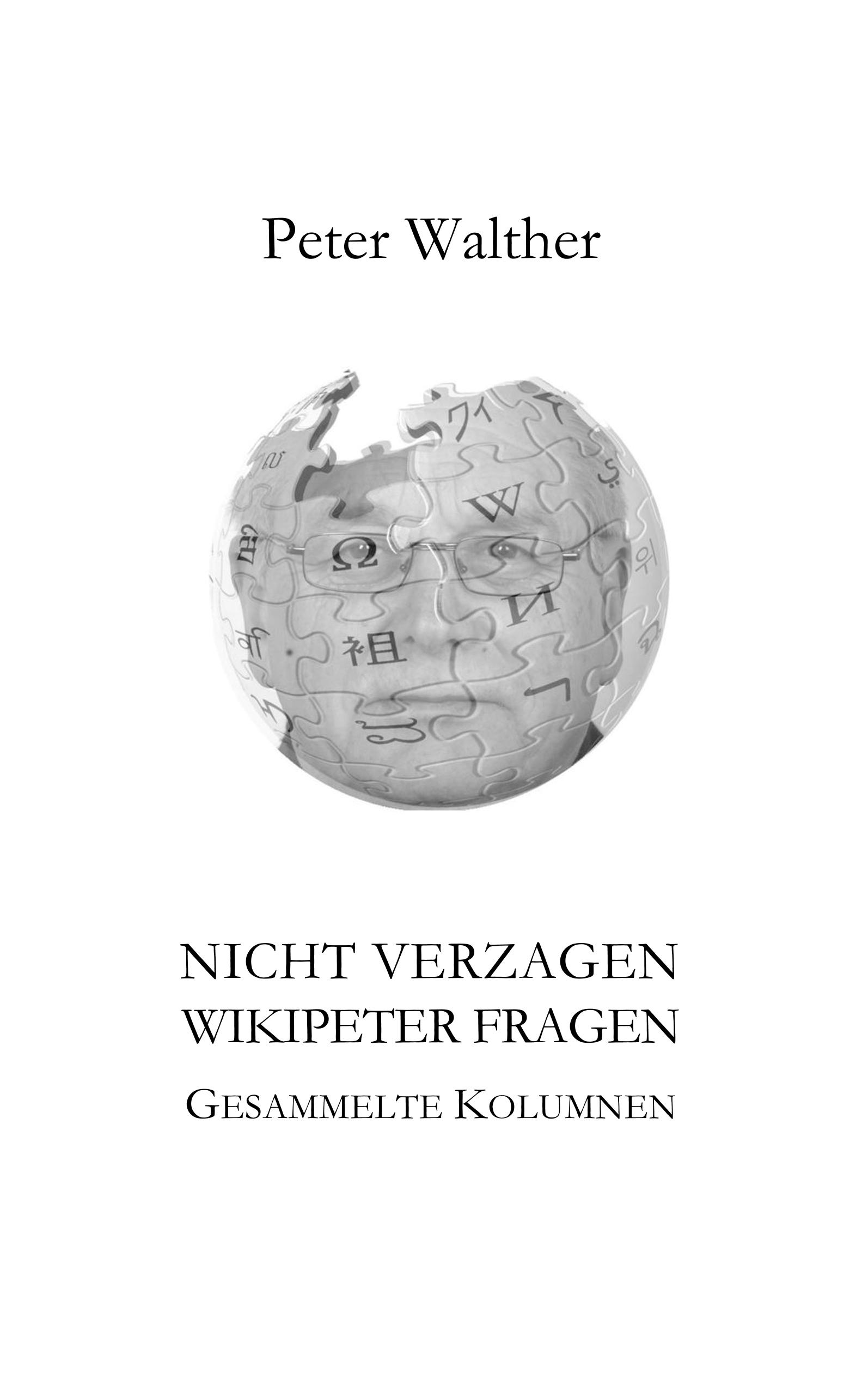 Vorderes Coverbild Nicht verzagen - WikipeteR fragen