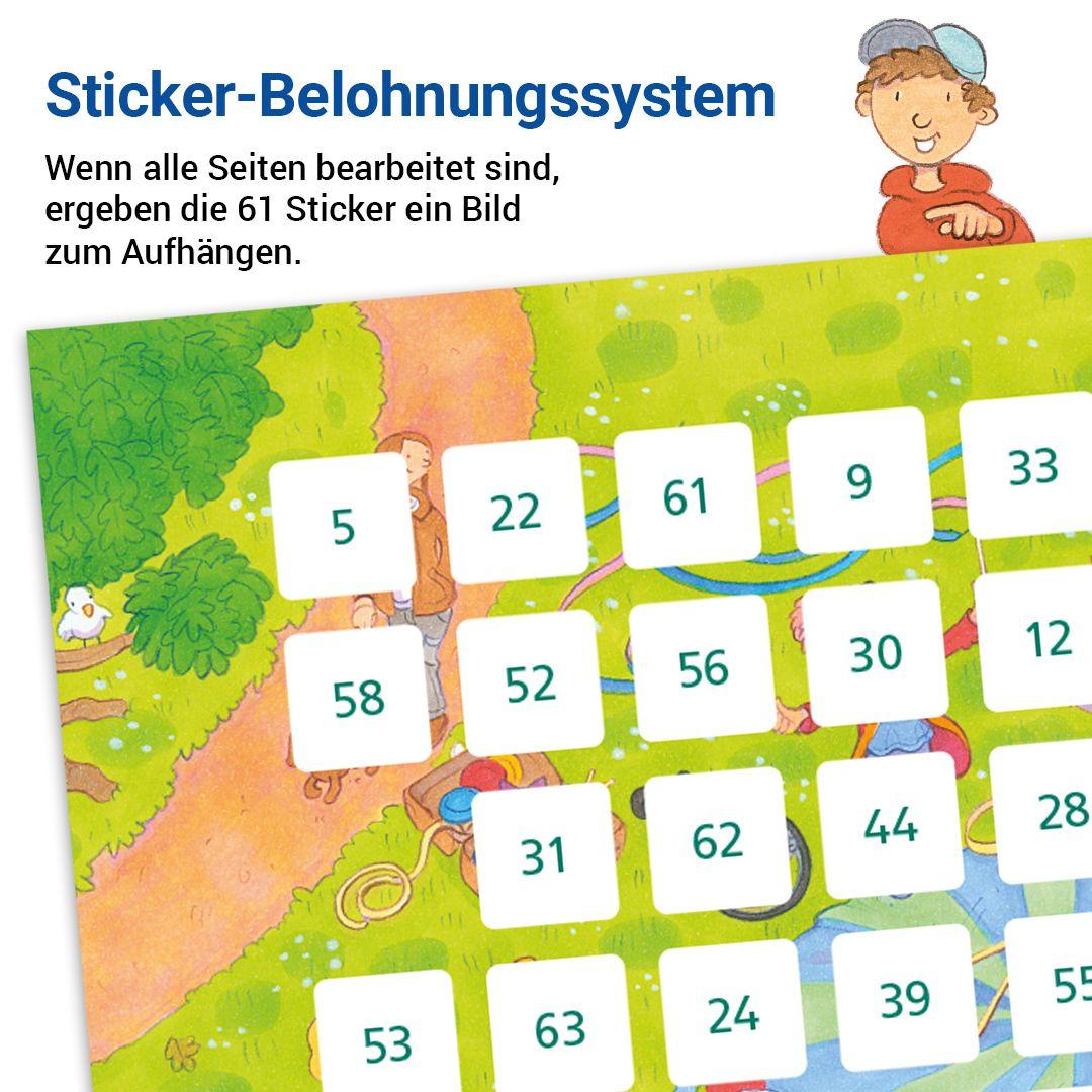 Beispielinhalt (Bild) Das Förderheft Deutsch 4