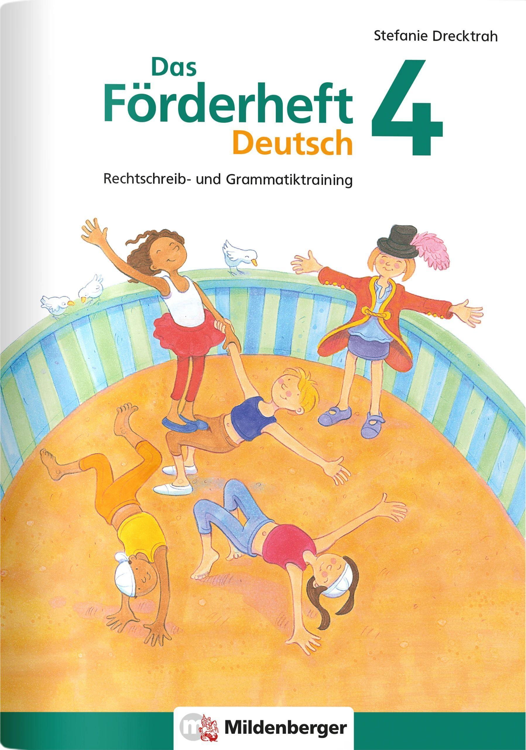 Vorderes Coverbild Das Förderheft Deutsch 4