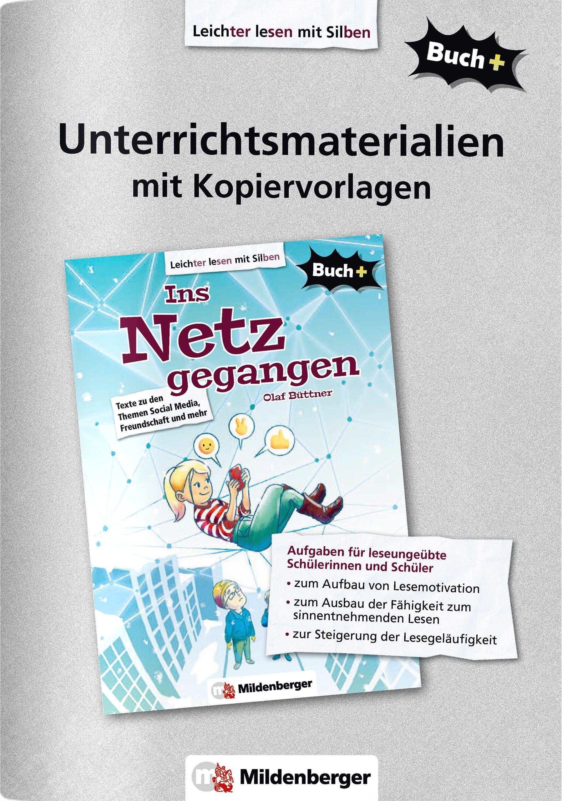Vorderes Coverbild Buch+: Ins Netz gegangen - Unterrichtsmaterialien mit Kopiervorlagen
