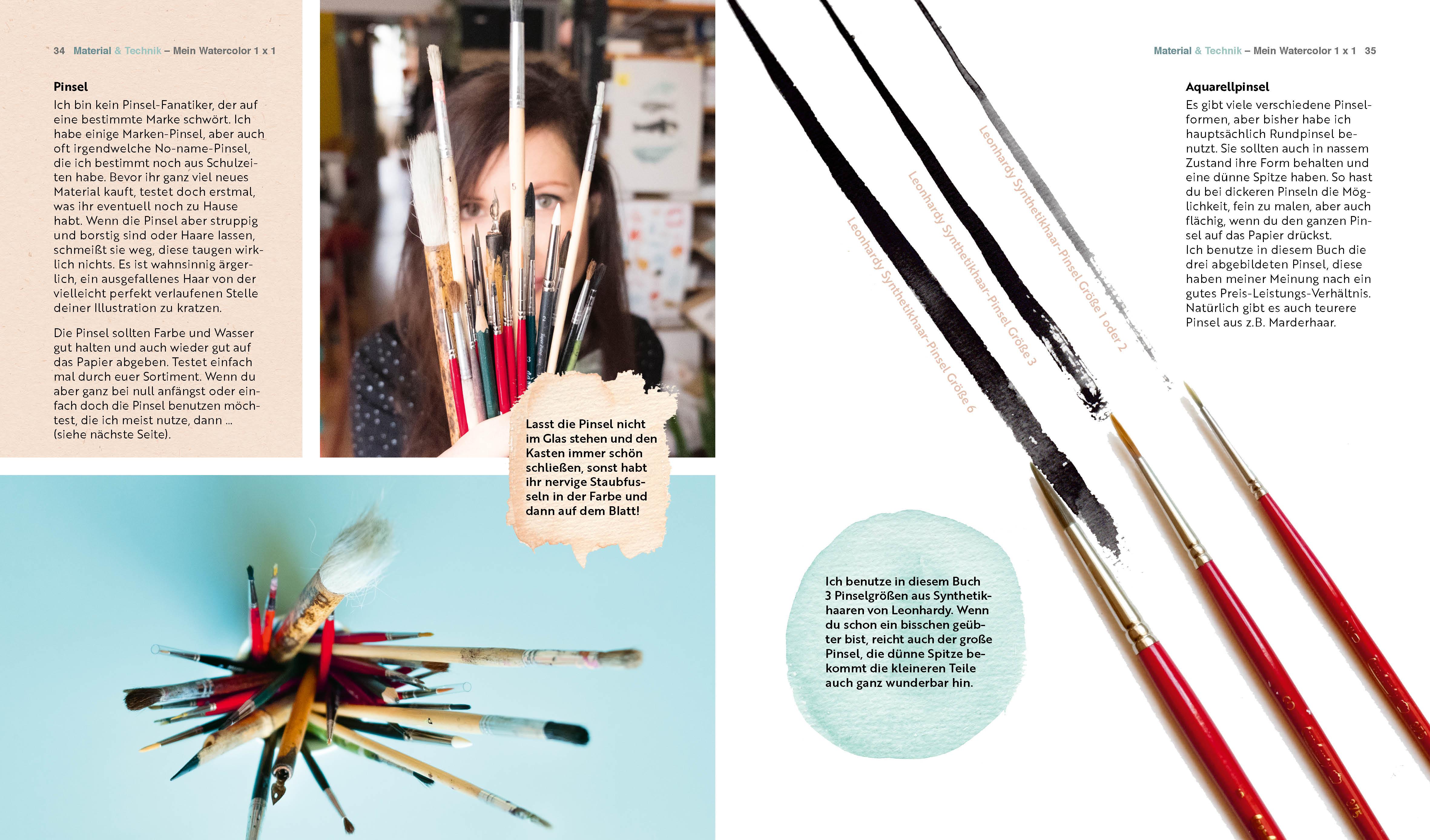 Beispielinhalt (Bild) Watercolor-Tiere