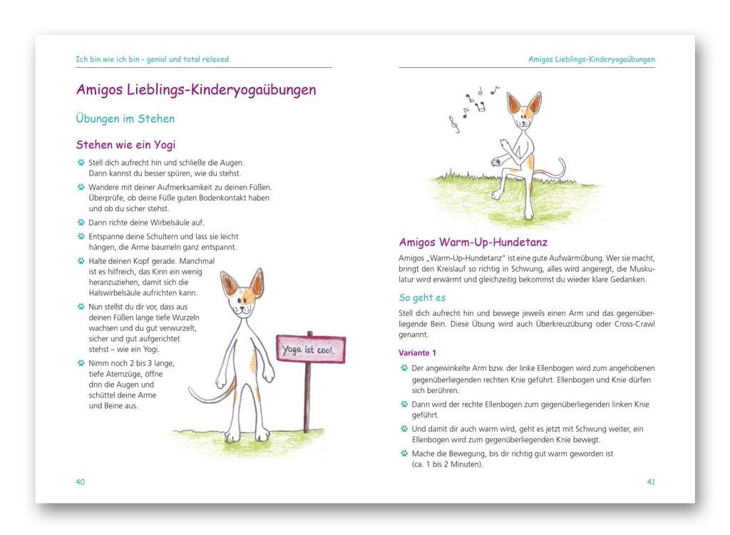 Beispielinhalt (Bild) Ich bin wie ich bin - genial und total relaxed