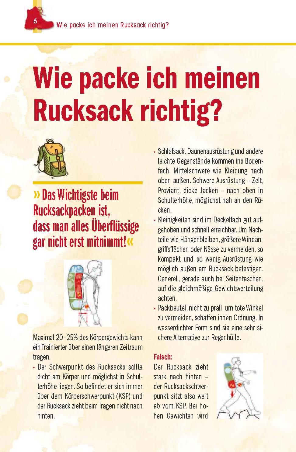 Beispielinhalt (Bild) Wanderführer südliches Naabtal