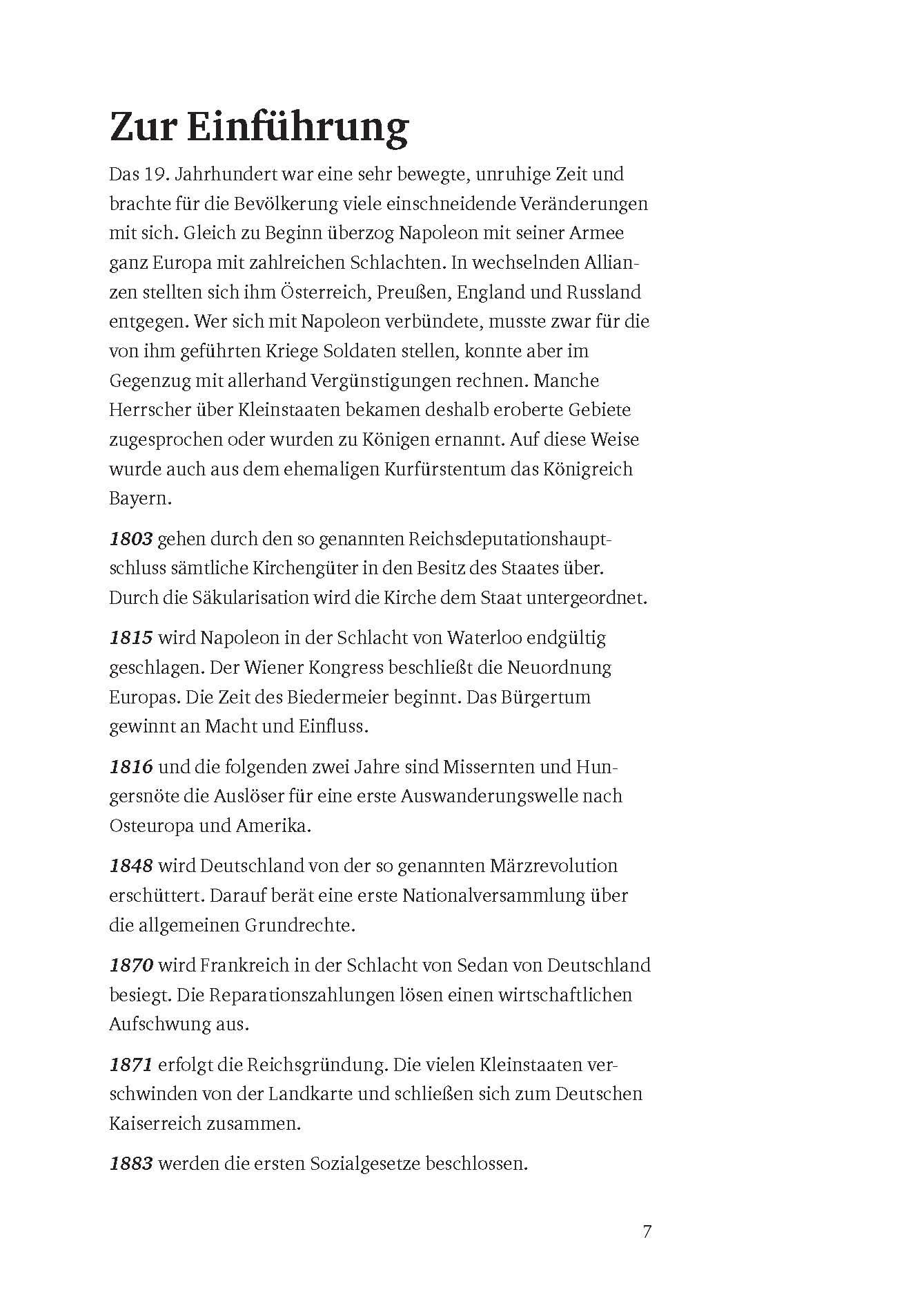 Beispielinhalt (Bild) Als die Eisenbahn in den Wald kam