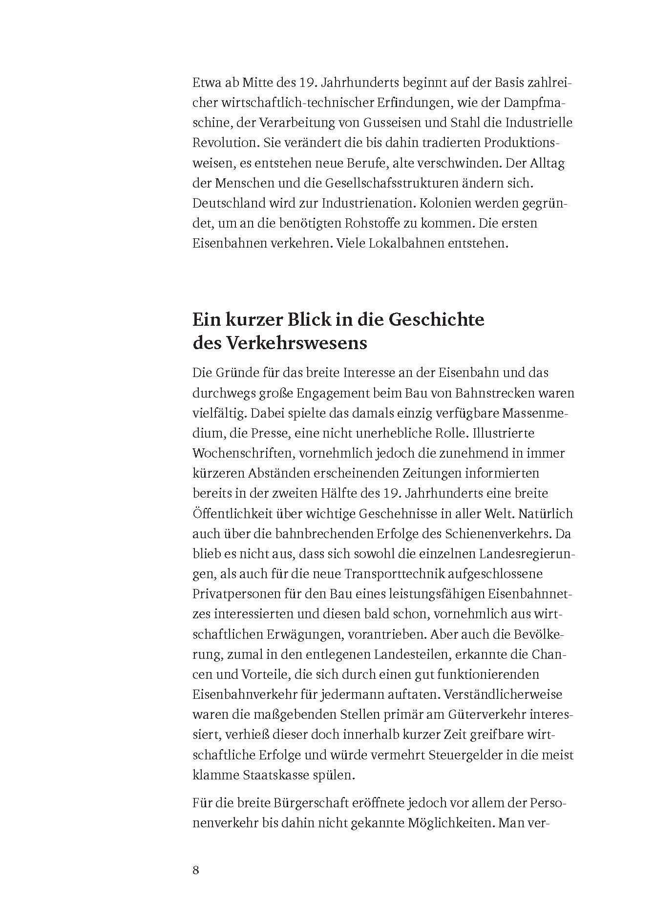 Beispielinhalt (Bild) Als die Eisenbahn in den Wald kam