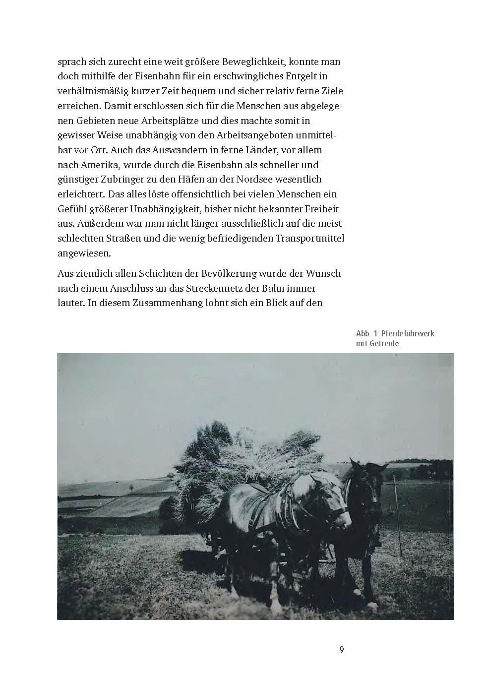 Beispielinhalt (Bild) Als die Eisenbahn in den Wald kam