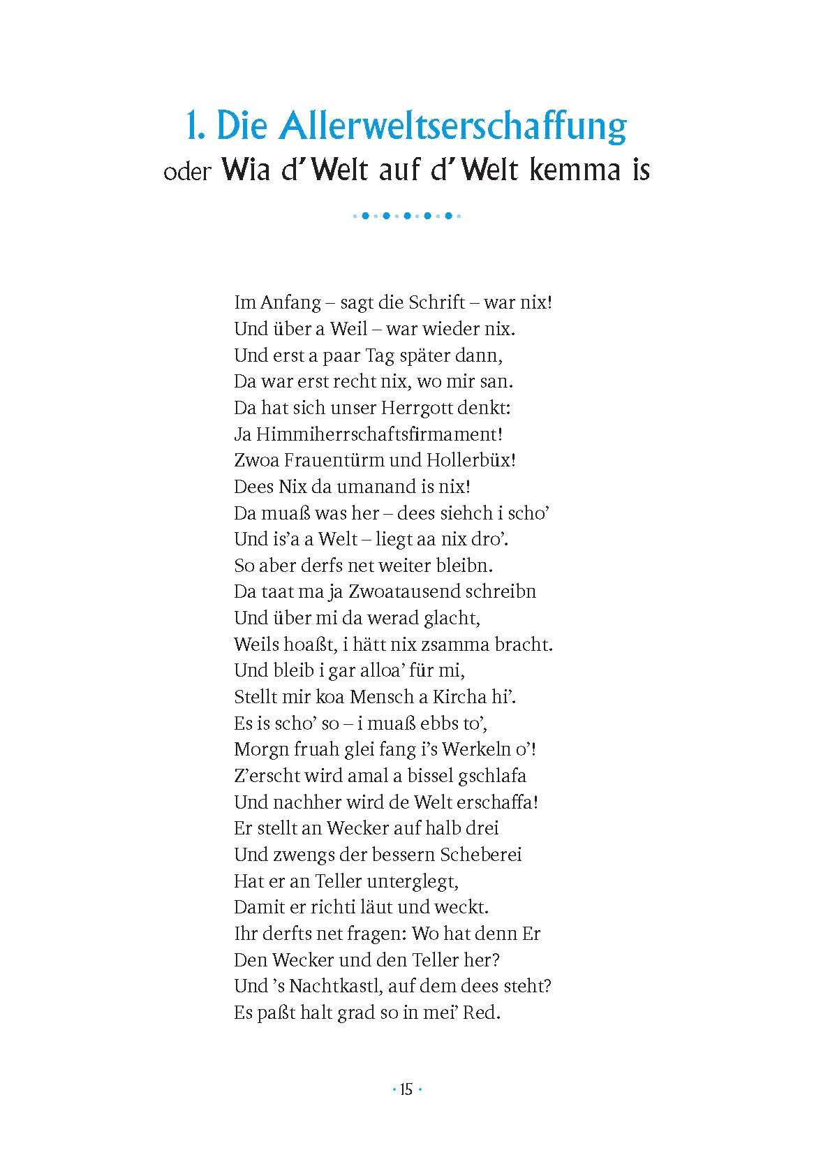 Beispielinhalt (Bild) Baierische Weltgschicht
