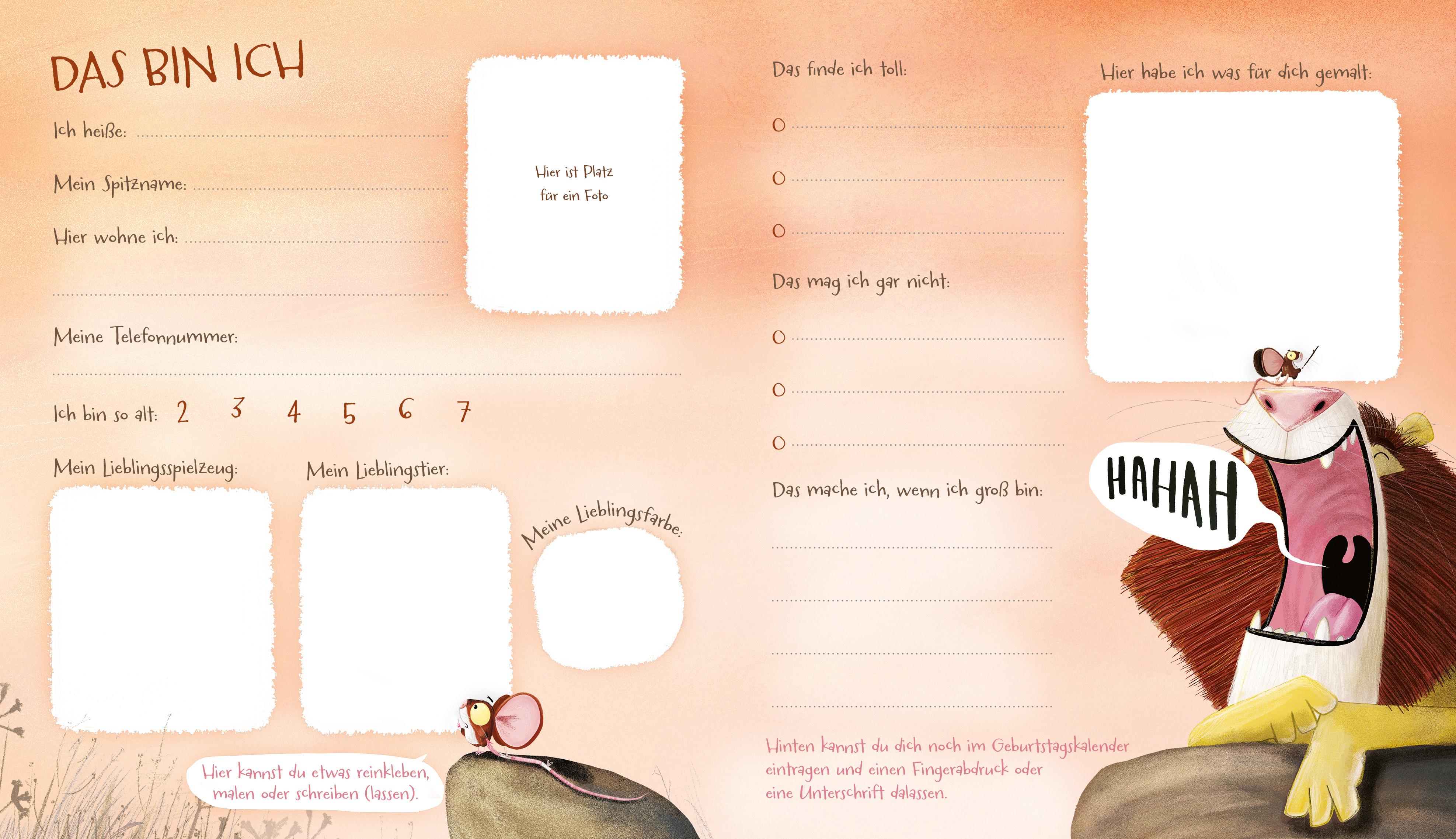 Beispielinhalt (Bild) Der Löwe in dir - Meine ersten Freunde