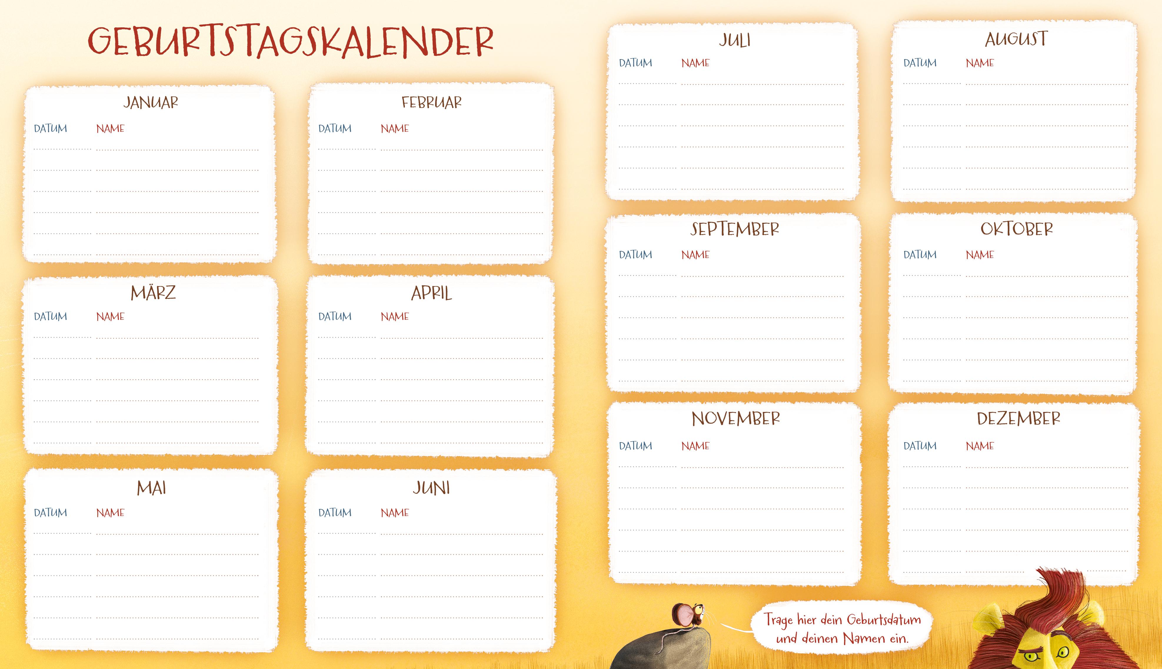 Beispielinhalt (Bild) Der Löwe in dir - Meine ersten Freunde