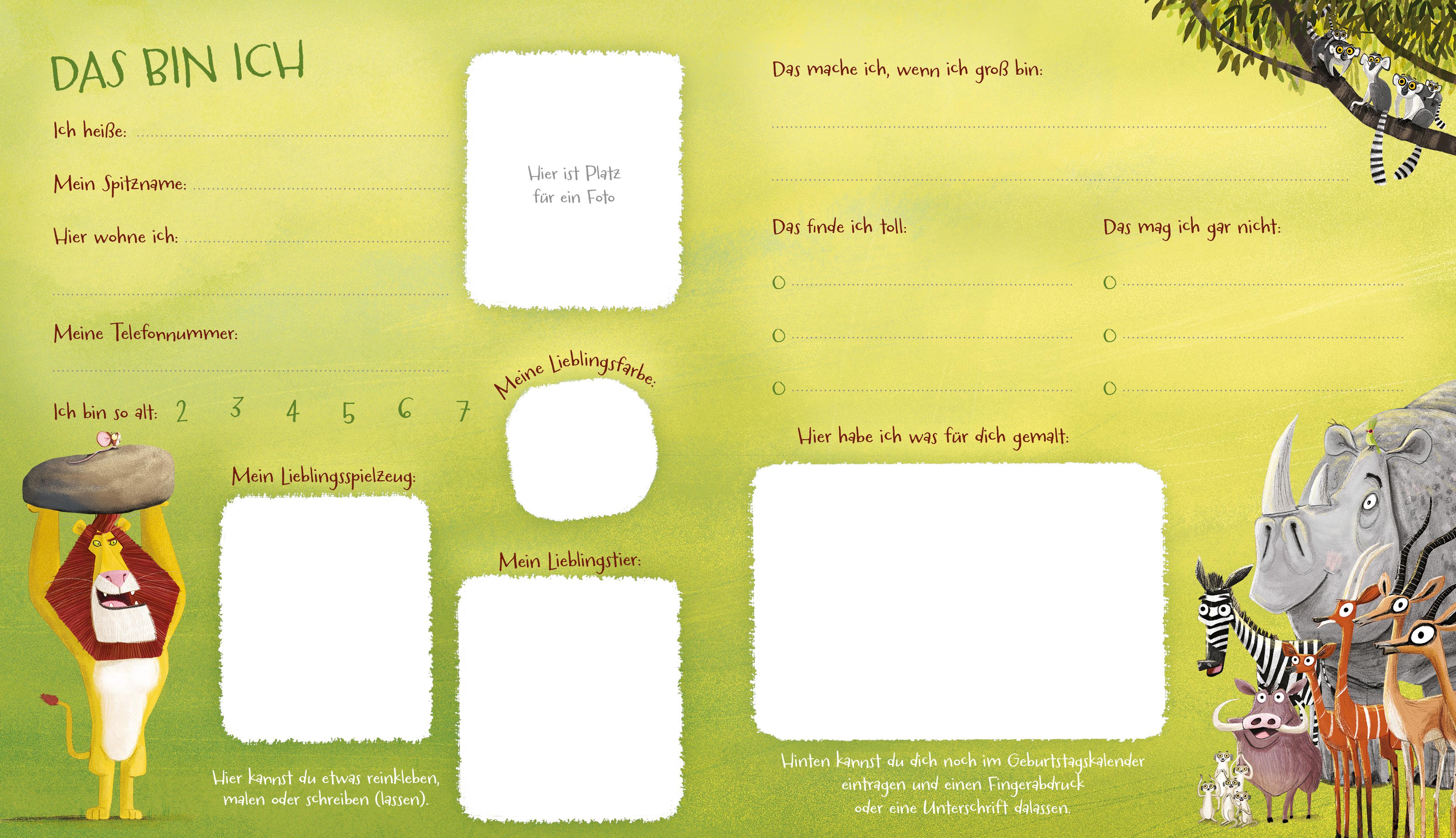 Beispielinhalt (Bild) Der Löwe in dir - Meine ersten Freunde