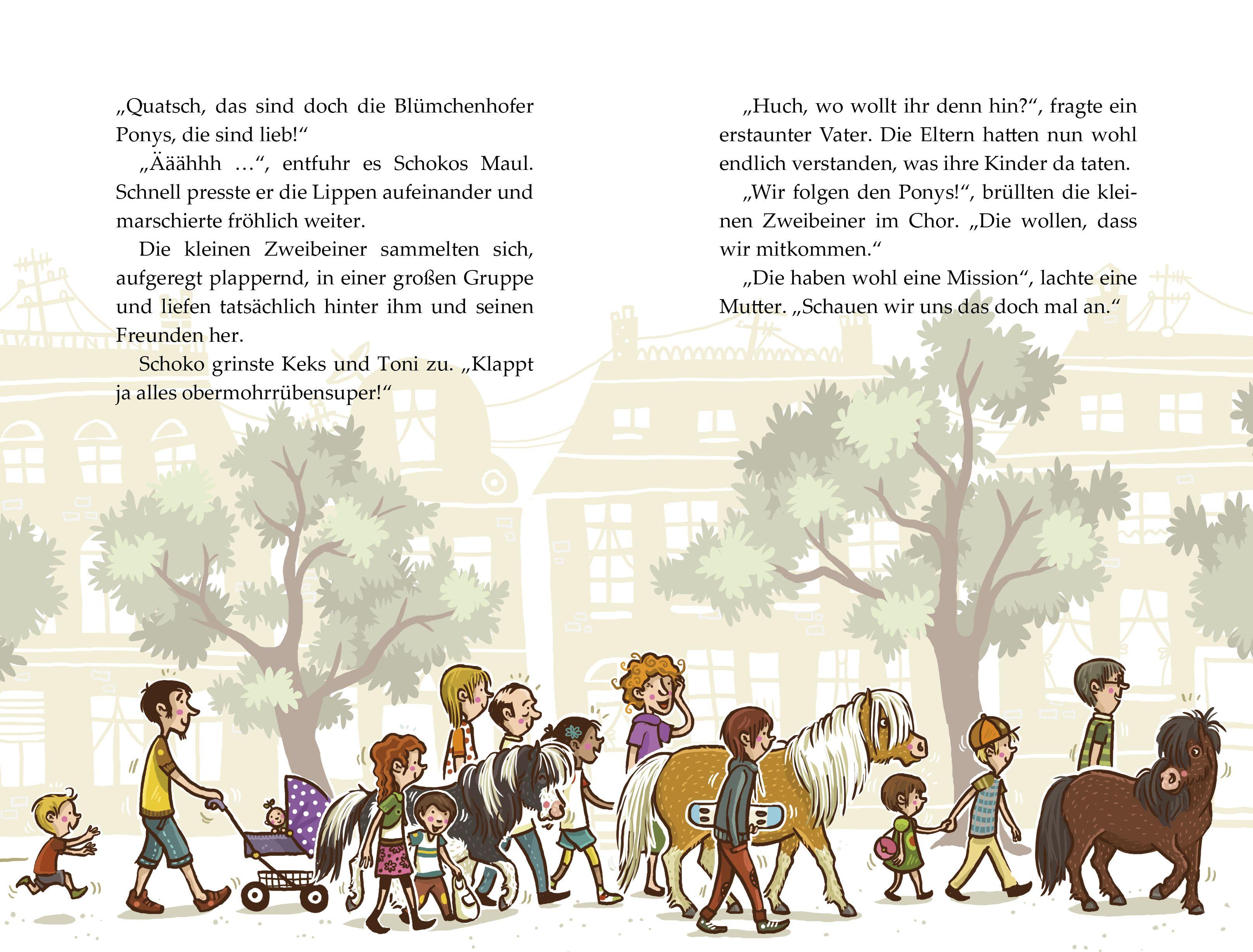 Beispielinhalt (Bild) Die Haferhorde 12 - Jetzt geht's um die Möhre!