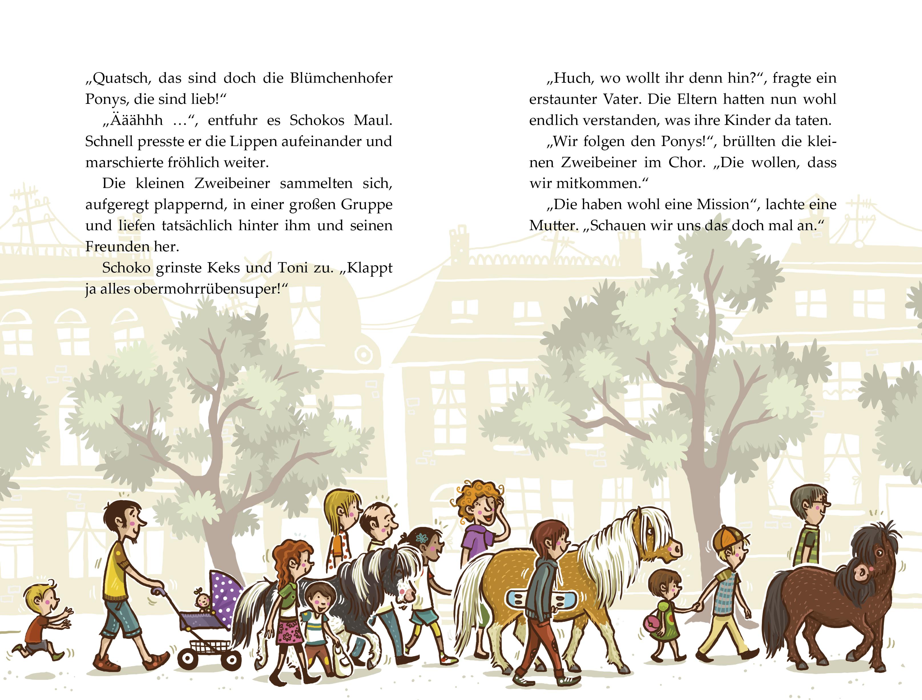 Beispielinhalt (Bild) Die Haferhorde 12 - Jetzt geht's um die Möhre!