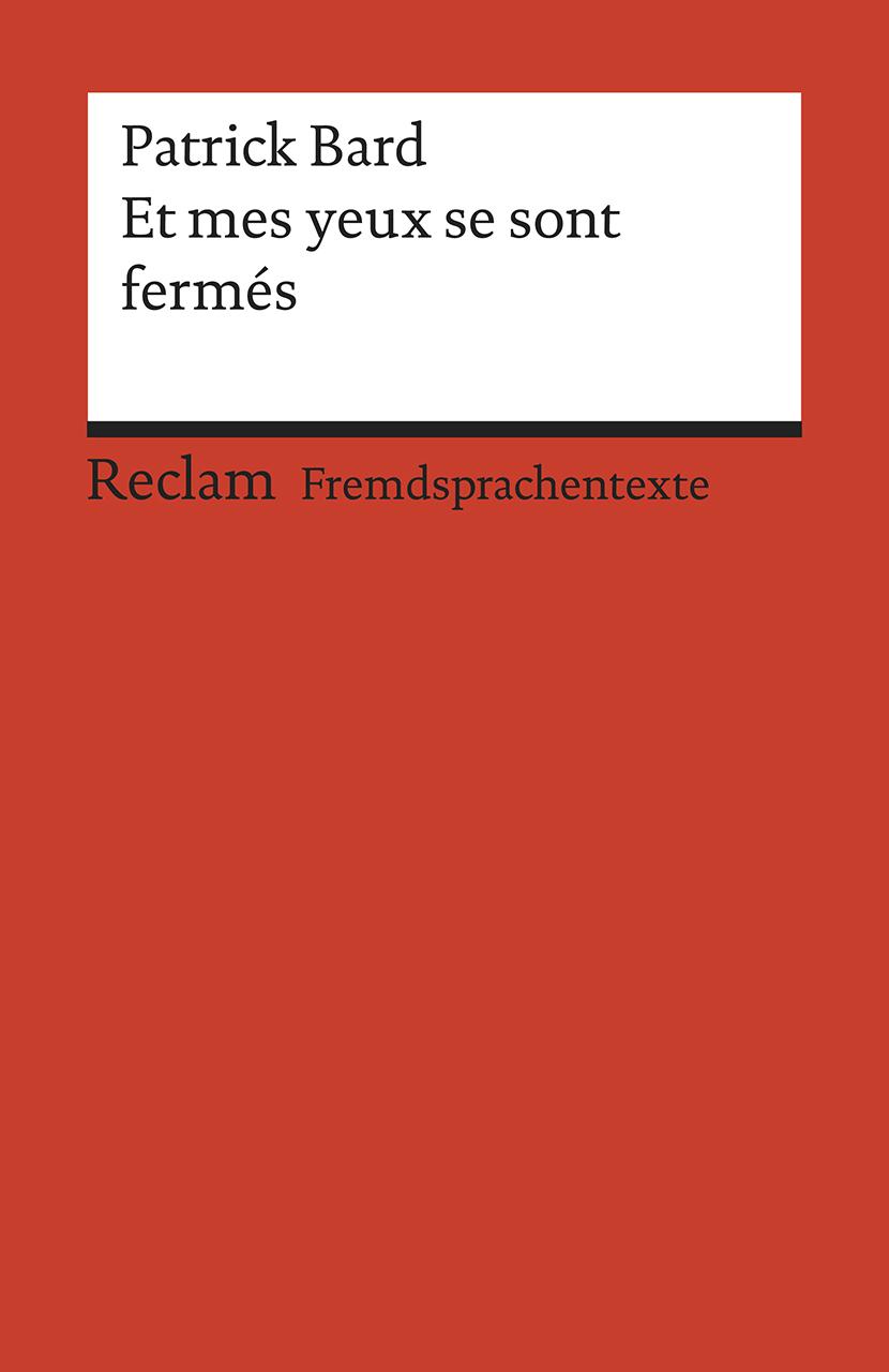 Vorderes Coverbild Et mes yeux se sont fermés