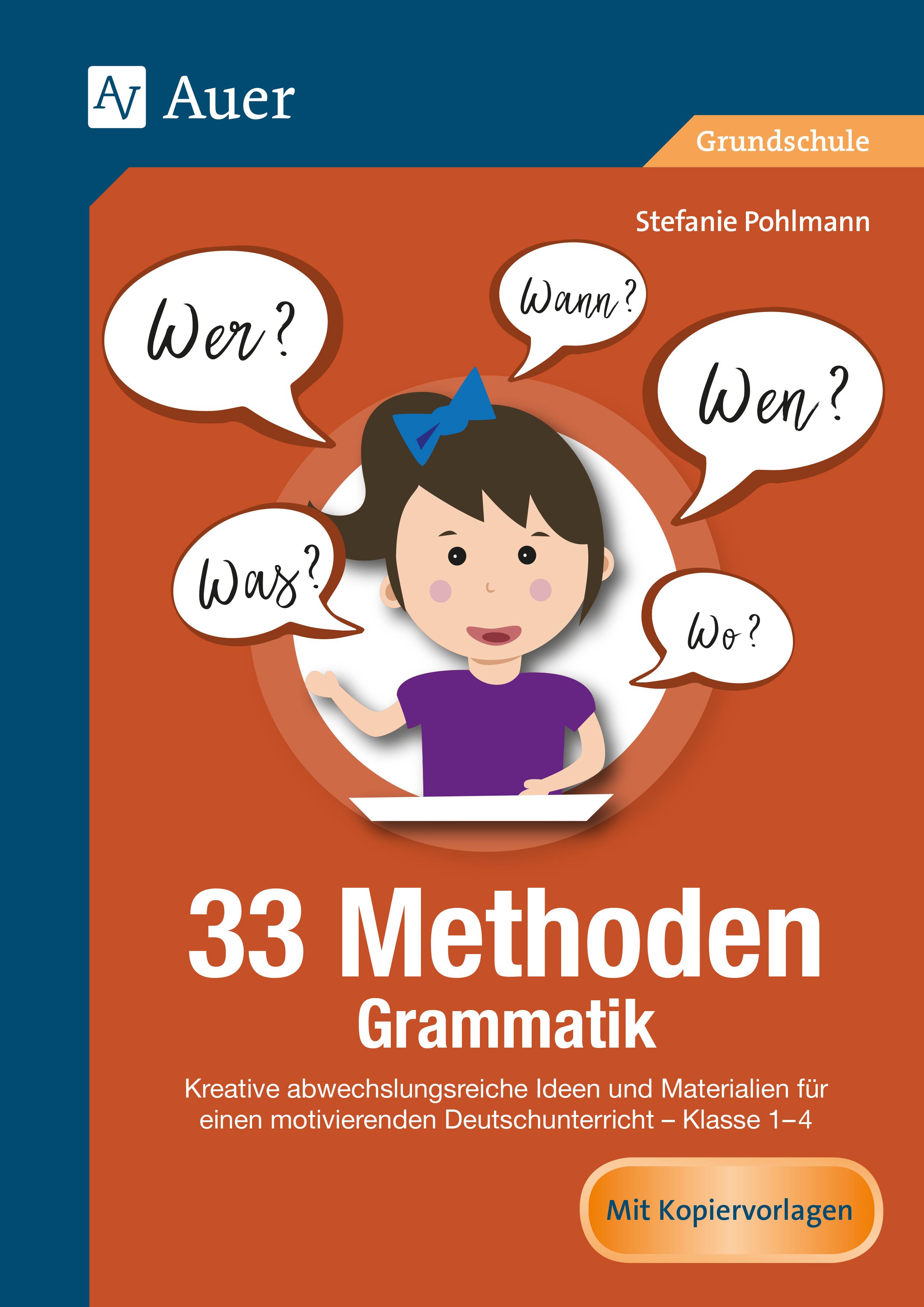 Vorderes Coverbild 33 Methoden Grammatik