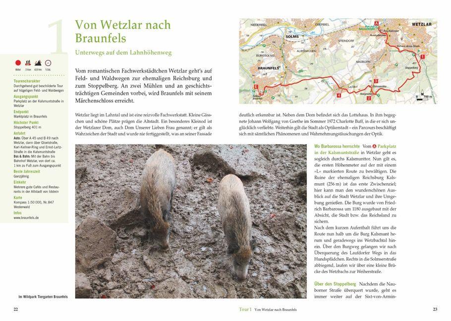 Beispielinhalt (Bild) Vergessene Pfade Taunus