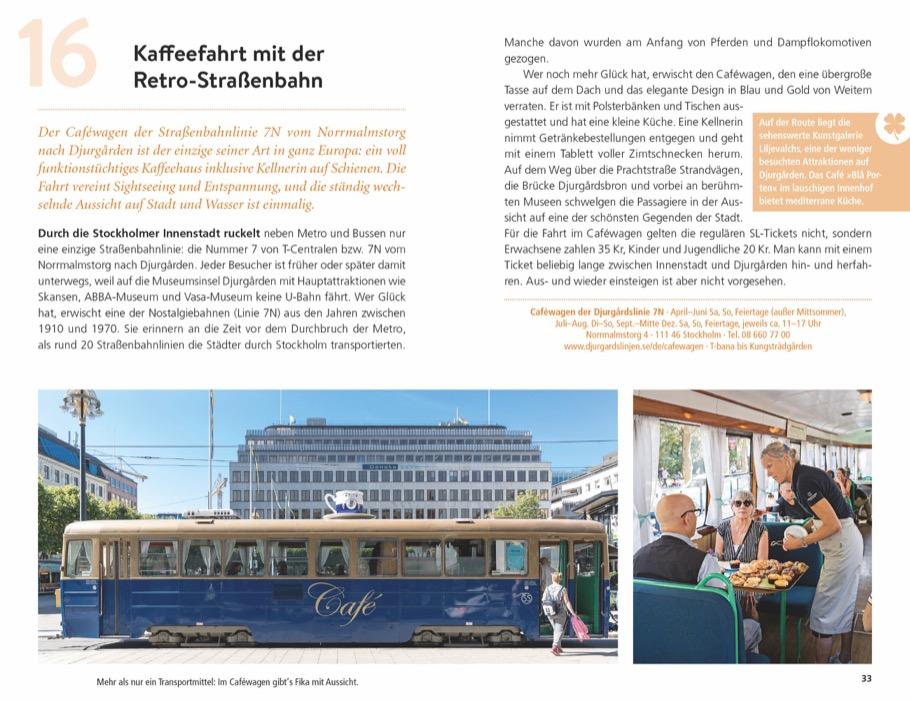 Beispielinhalt (Bild) 99 x Stockholm wie Sie es noch nicht kennen