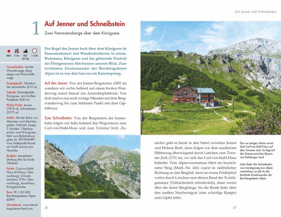 Beispielinhalt (Bild) Mit Bahn und Bus in die Berge