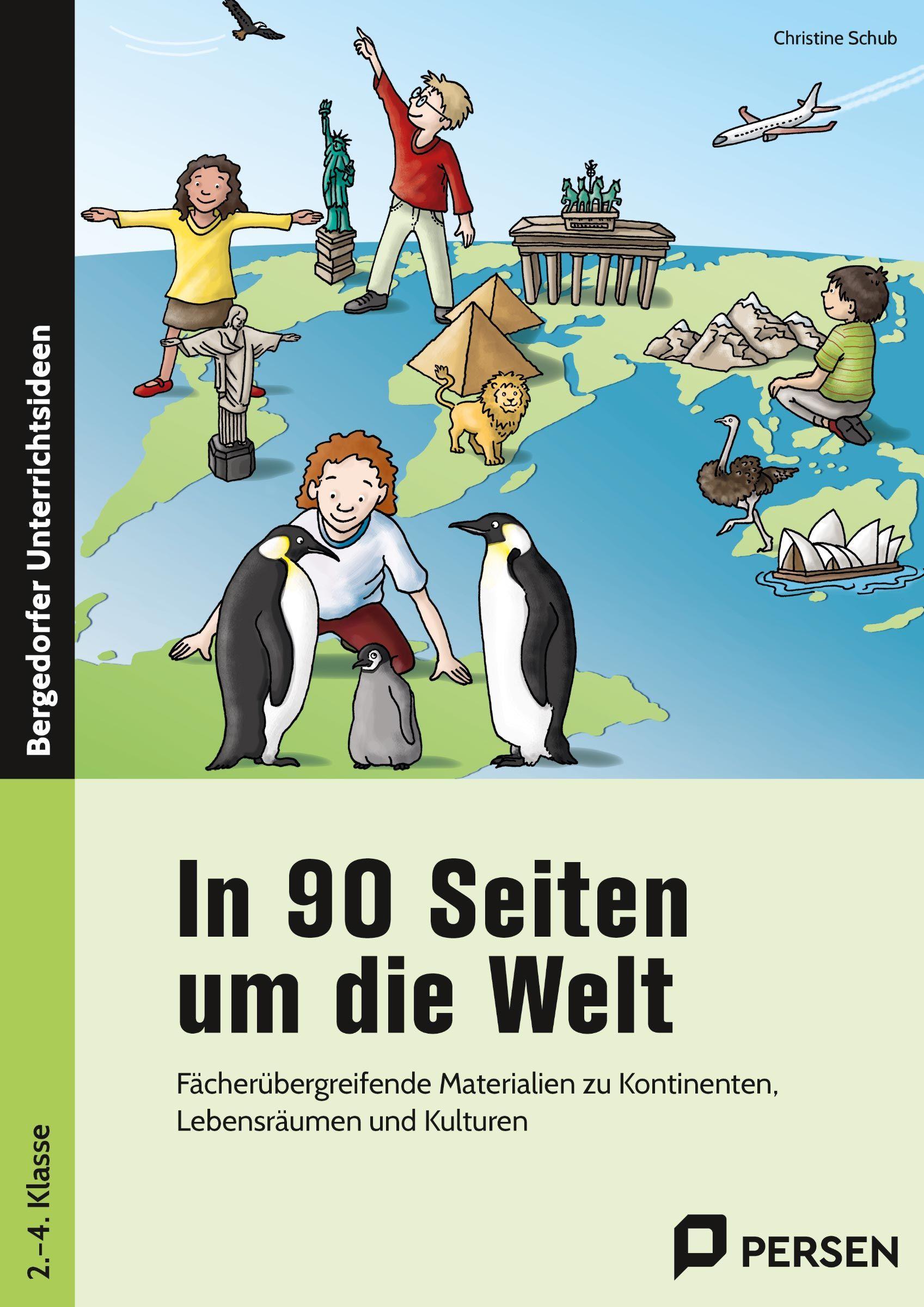 Vorderes Coverbild In 90 Seiten um die Welt