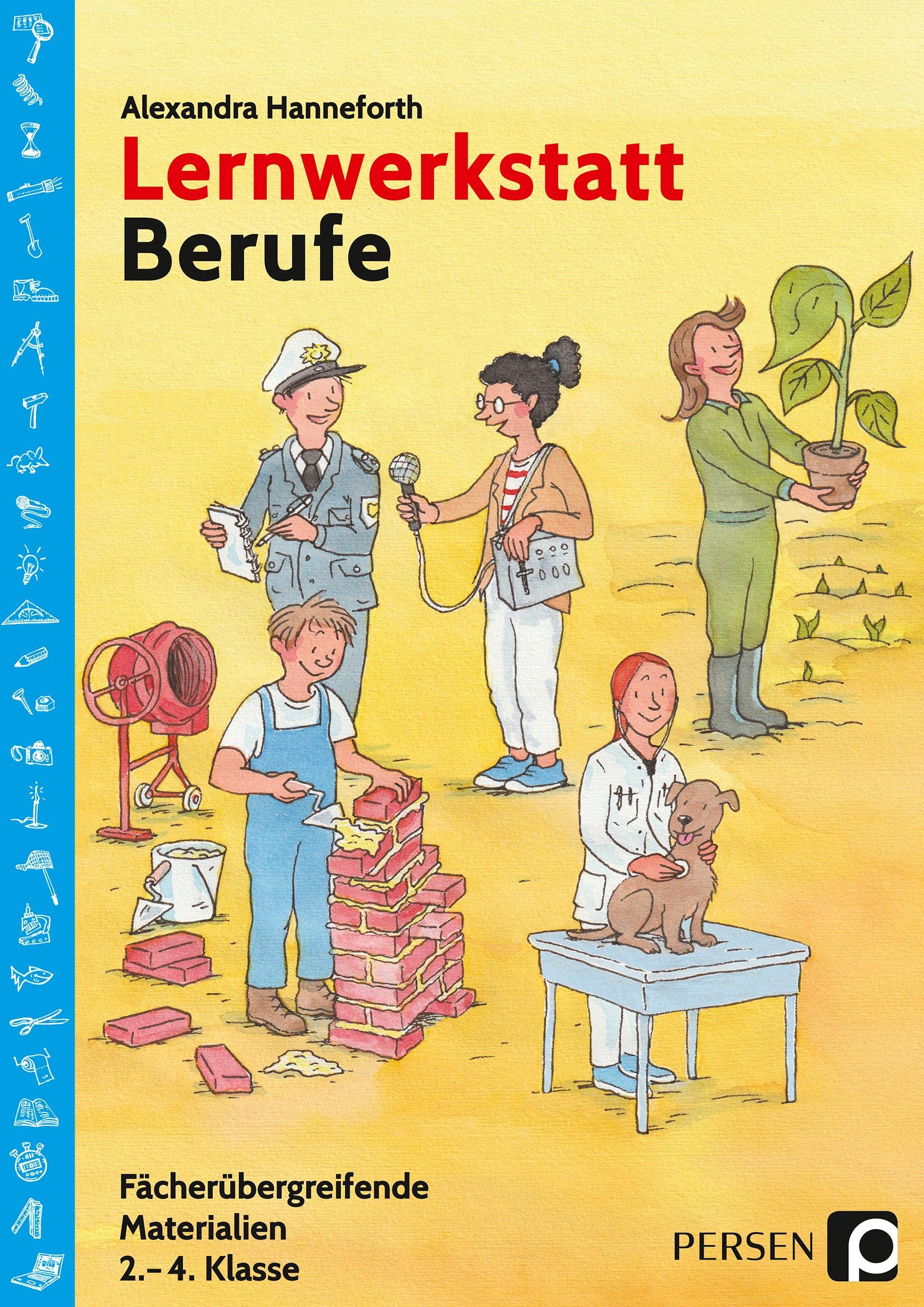 Vorderes Coverbild Lernwerkstatt Berufe