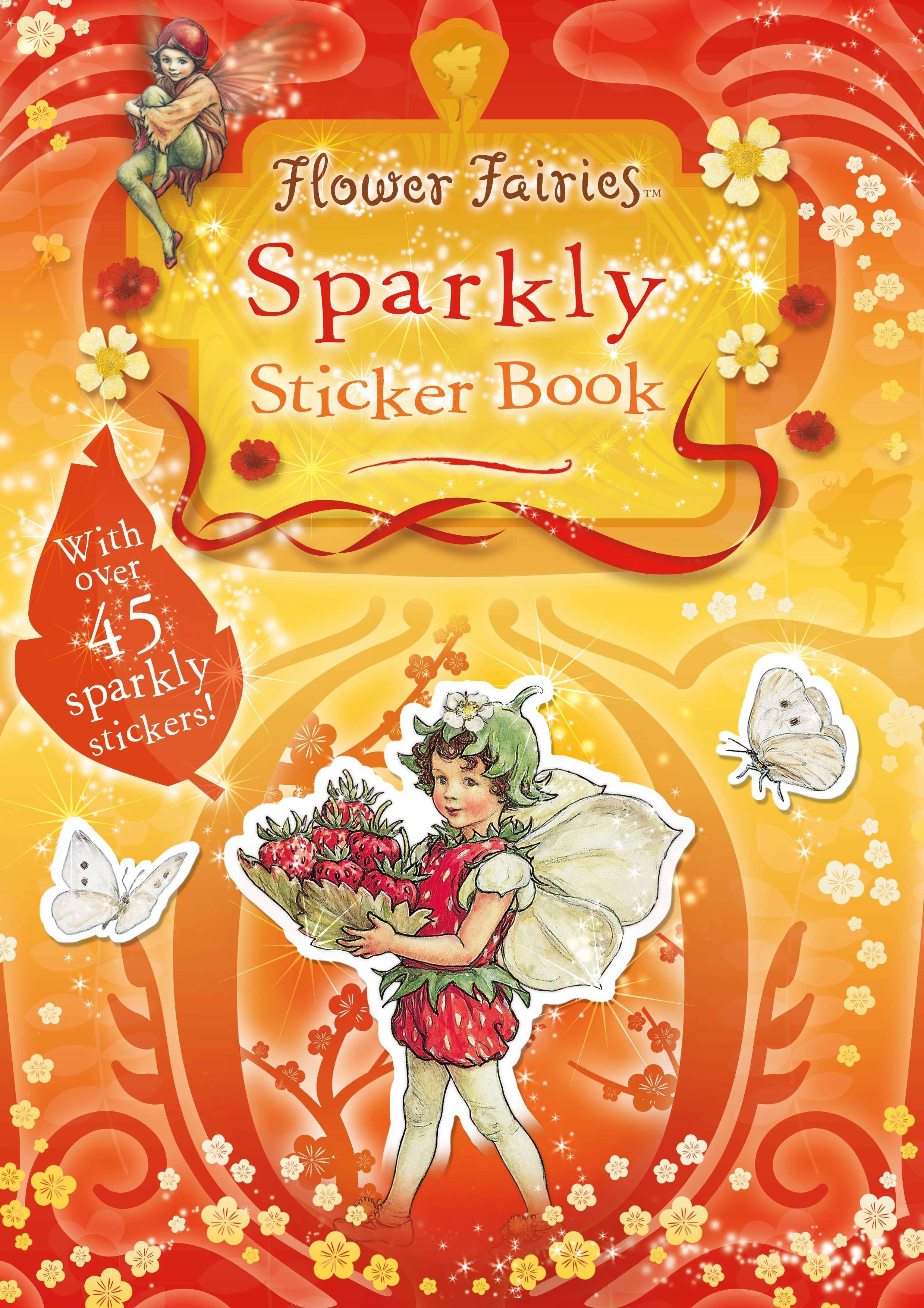 Vorderes Coverbild Flower Fairies Sparkly Sticker Book