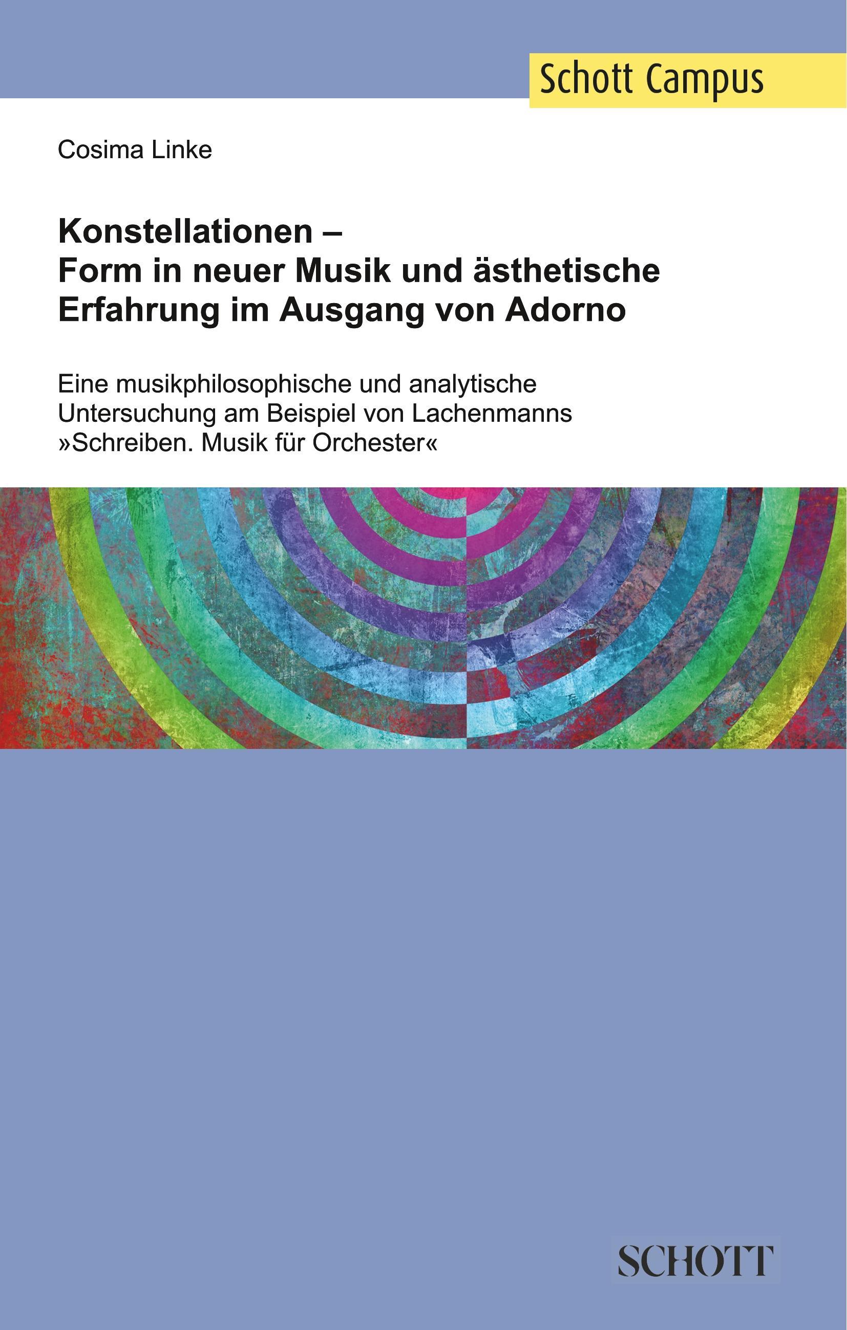 Vorderes Coverbild Konstellationen - Form in neuer Musik und ästhetische Erfahrung im Ausgang von Adorno