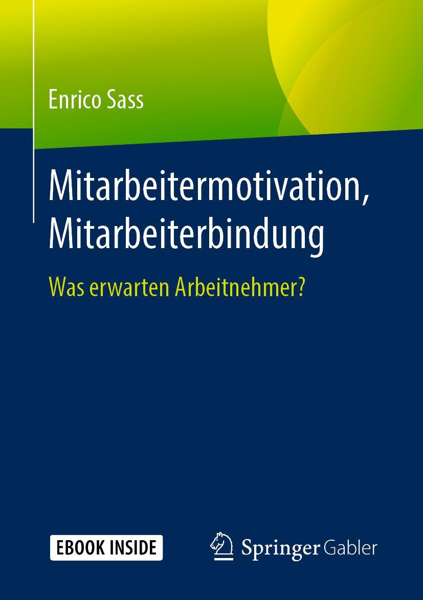 Vorderes Coverbild Mitarbeitermotivation, Mitarbeiterbindung