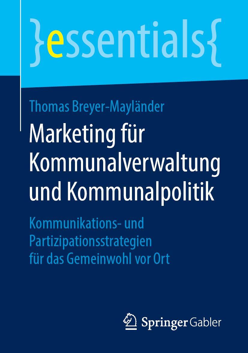 Vorderes Coverbild Marketing für Kommunalverwaltung und Kommunalpolitik