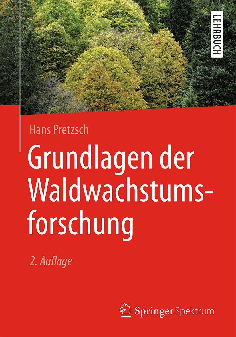 Vorderes Coverbild Grundlagen der Waldwachstumsforschung