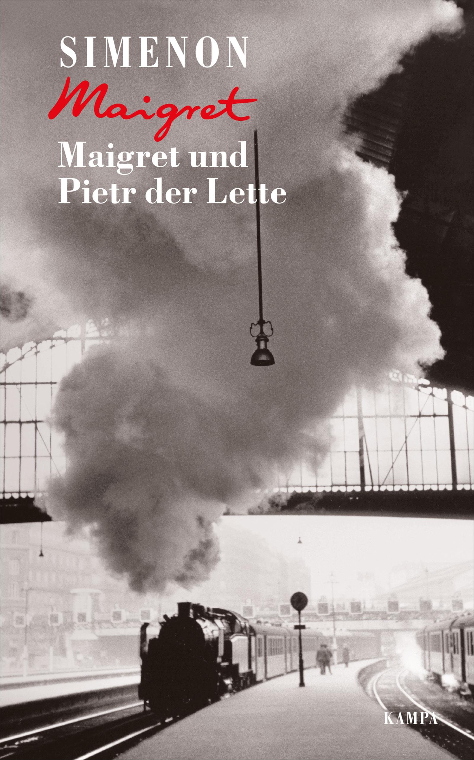 Vorderes Coverbild Maigret und Pietr der Lette