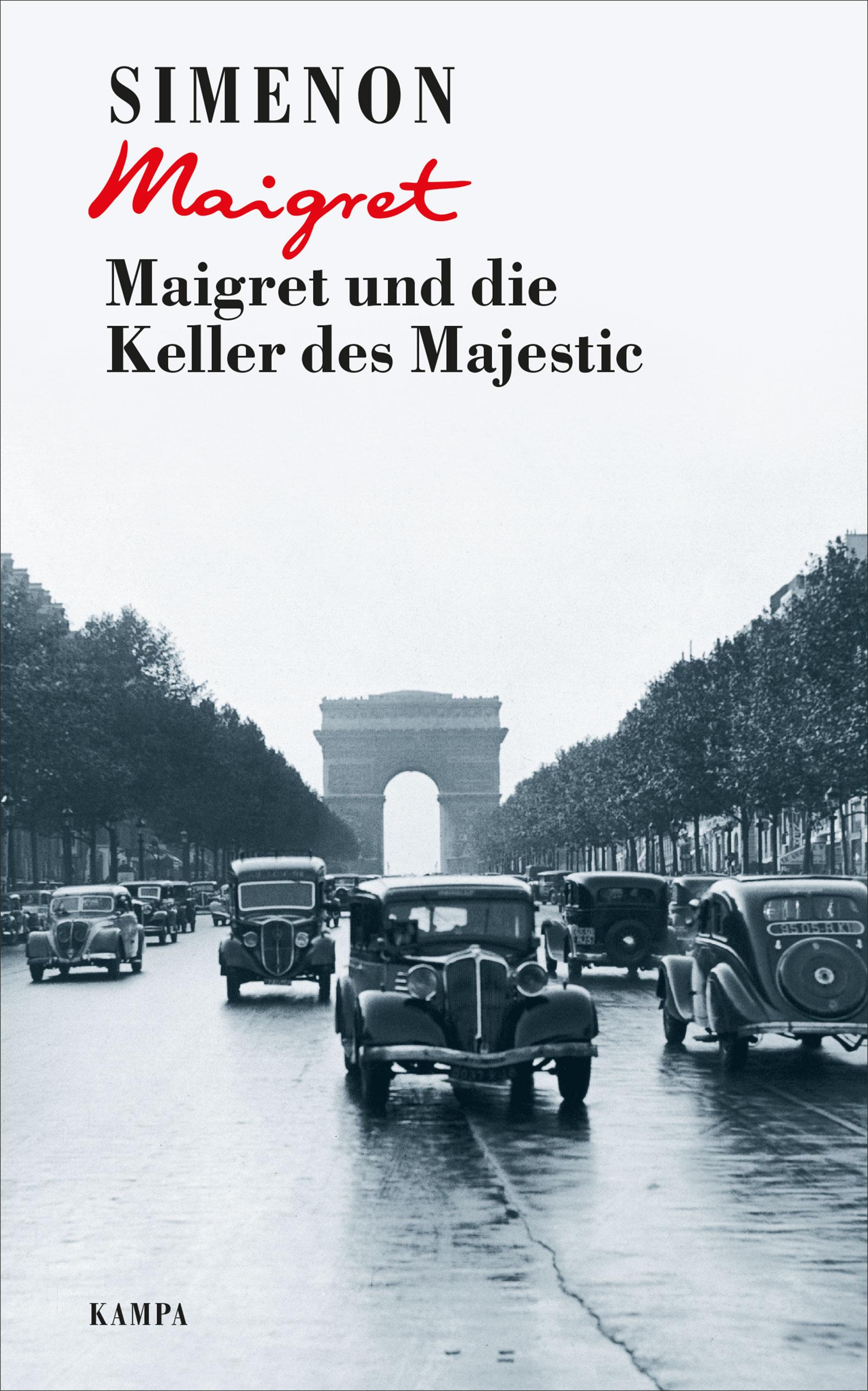 Vorderes Coverbild Maigret und die Keller des Majestic
