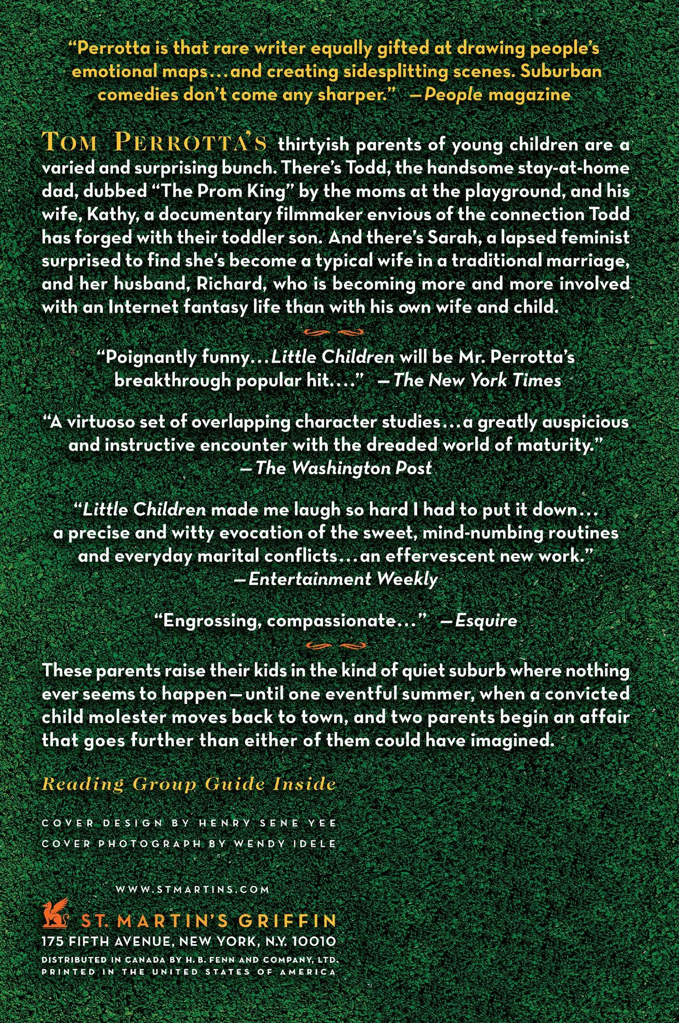 Rückseitencover Little Children