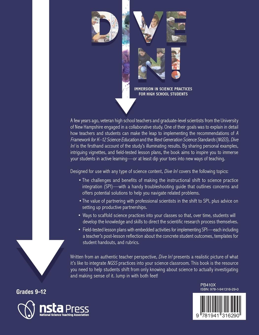 Rückseitencover Dive In!