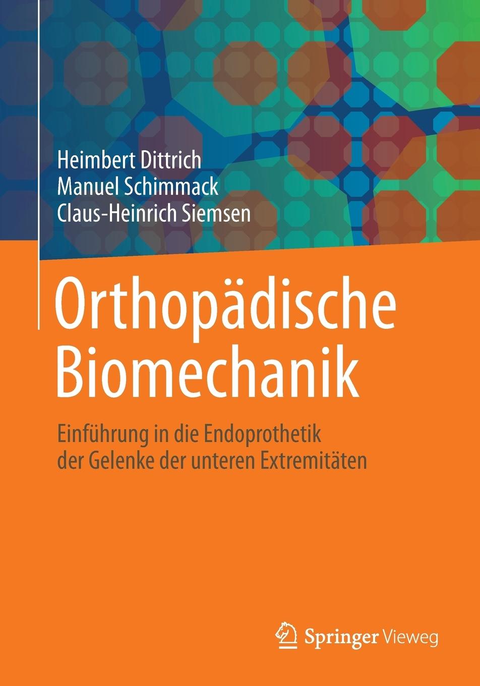 Vorderes Coverbild Orthopädische Biomechanik