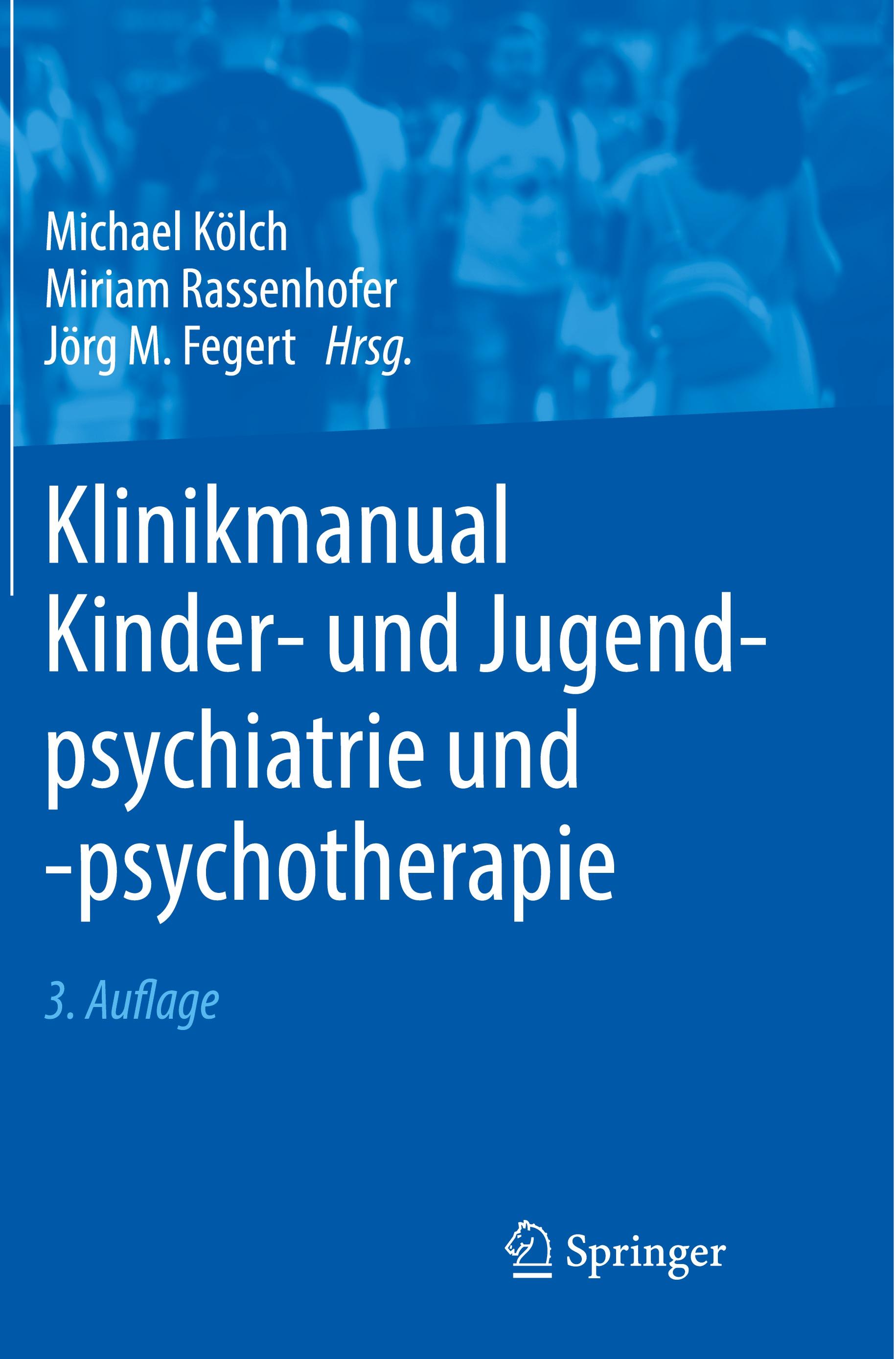 Vorderes Coverbild Klinikmanual Kinder- und Jugendpsychiatrie und -psychotherapie
