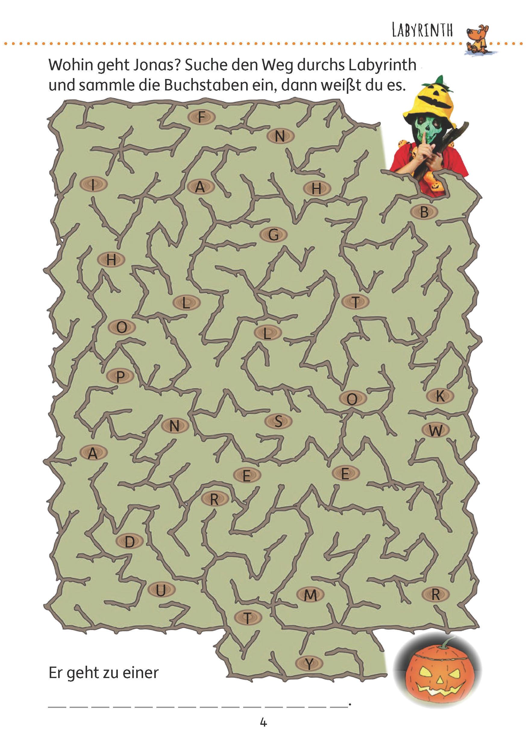 Beispielinhalt (Bild) Rätselblock ab 10 Jahre, Band 1