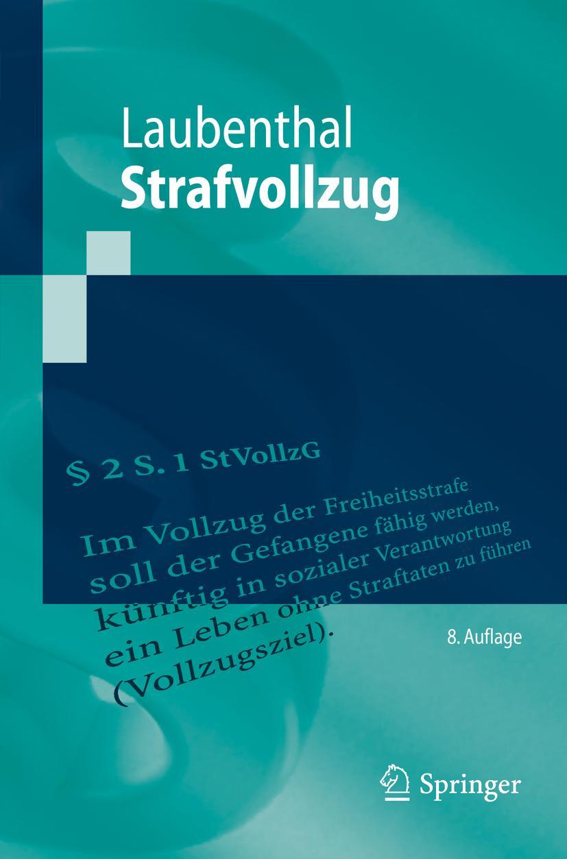 Vorderes Coverbild Strafvollzug