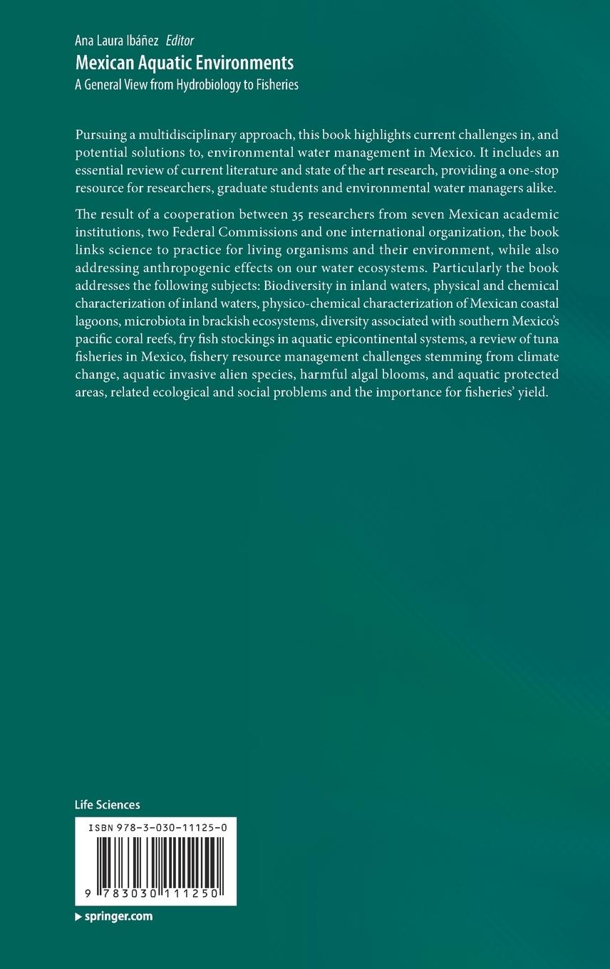 Rückseitencover Mexican Aquatic Environments