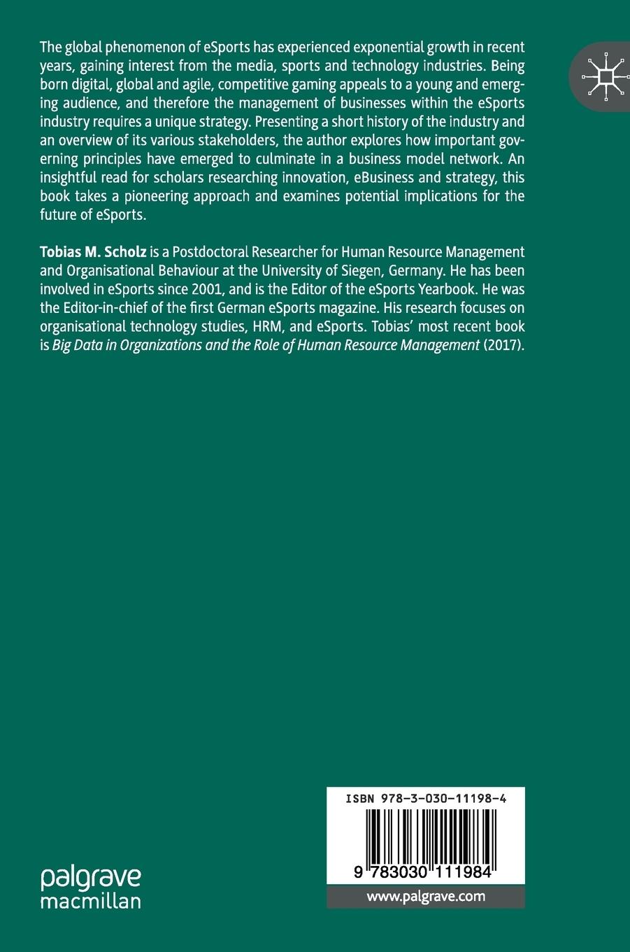 Rückseitencover eSports is Business