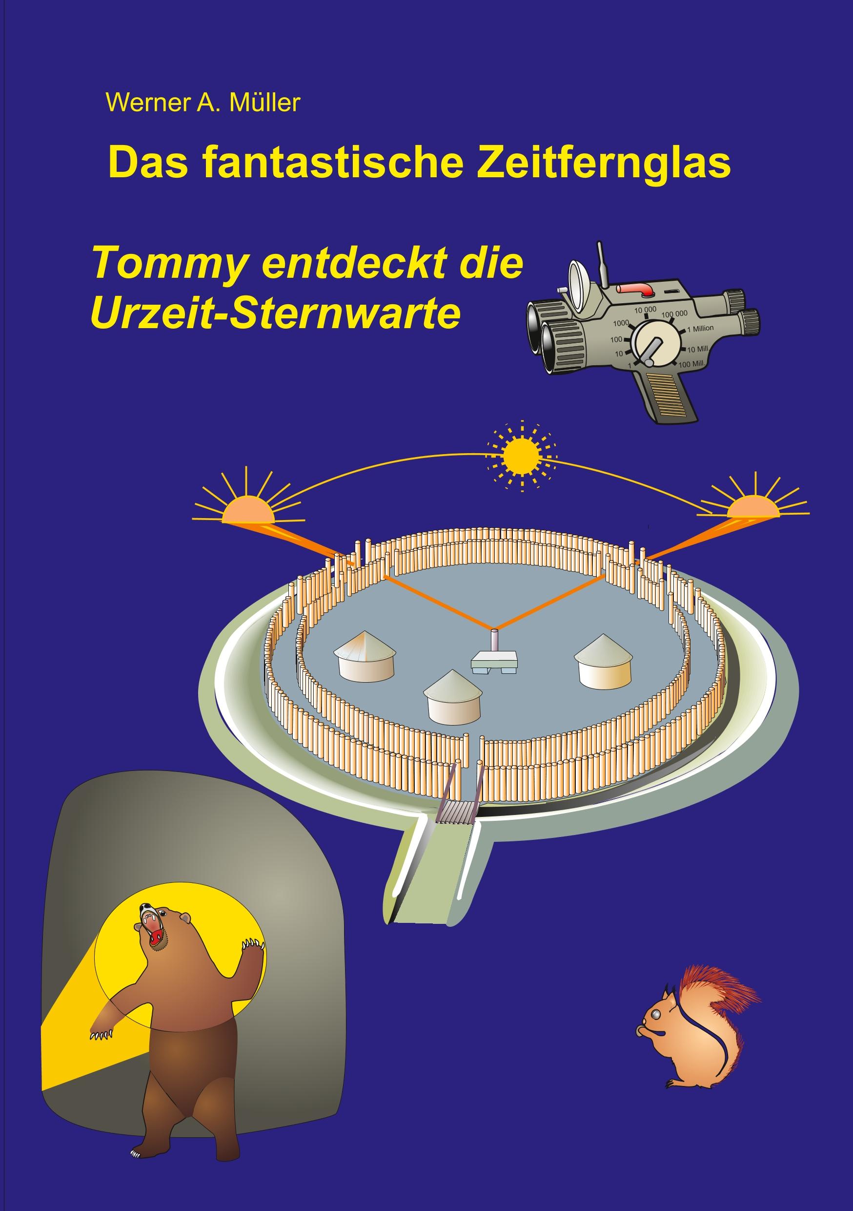 Vorderes Coverbild Das fantastische Zeitfernglas