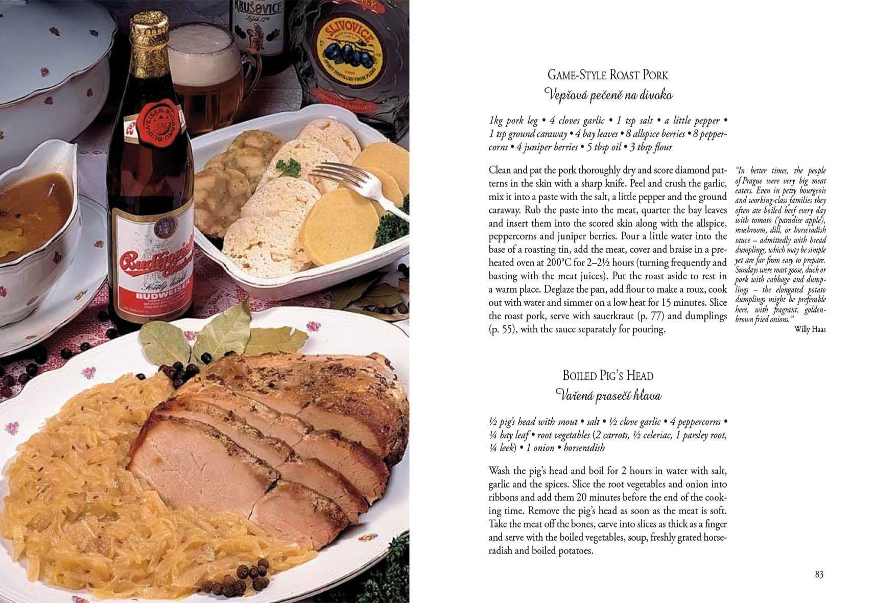 Beispielinhalt (Bild) Czech Cuisine