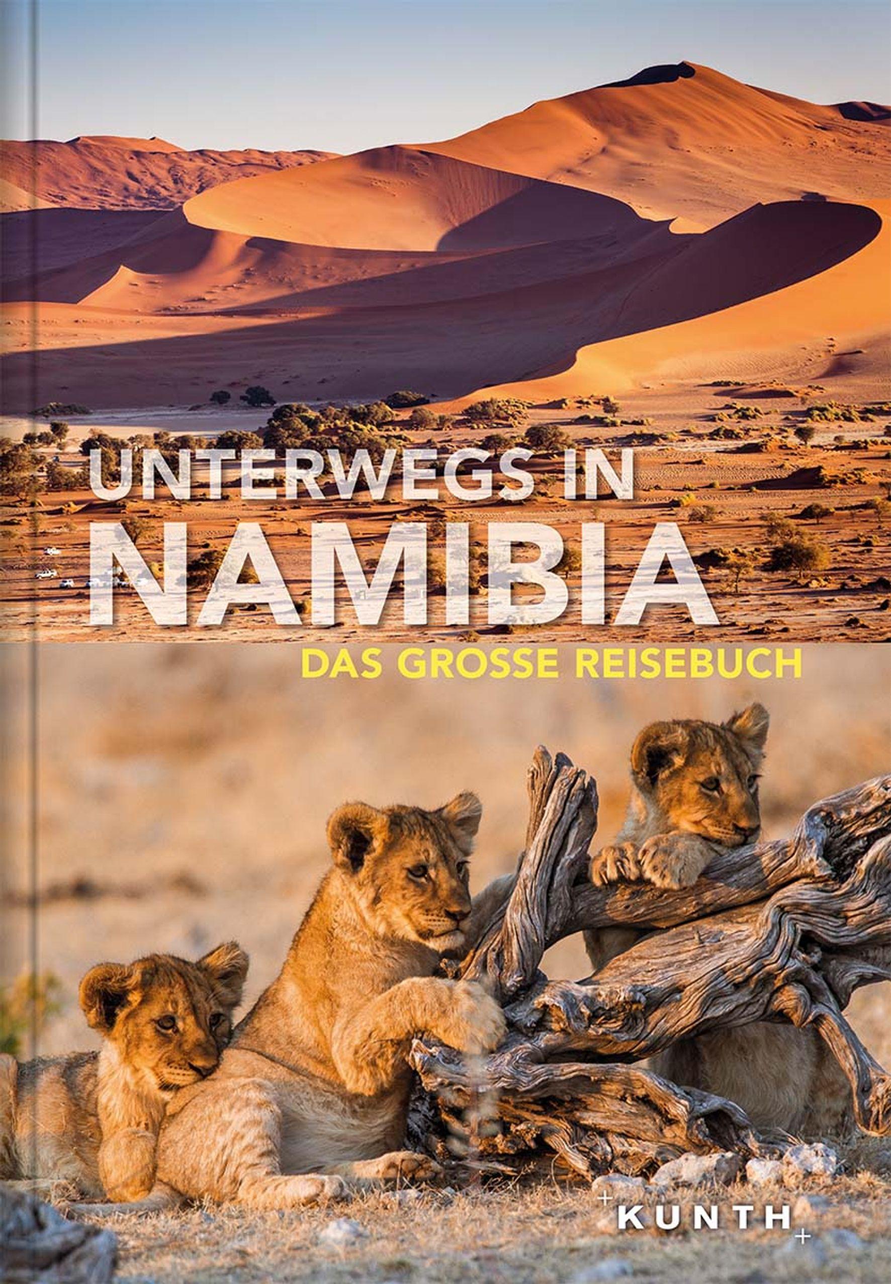 Vorderes Coverbild Unterwegs in Namibia