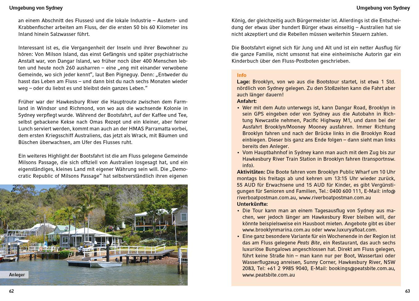 Beispielinhalt (Bild) Australien - New South Wales mit Sydney