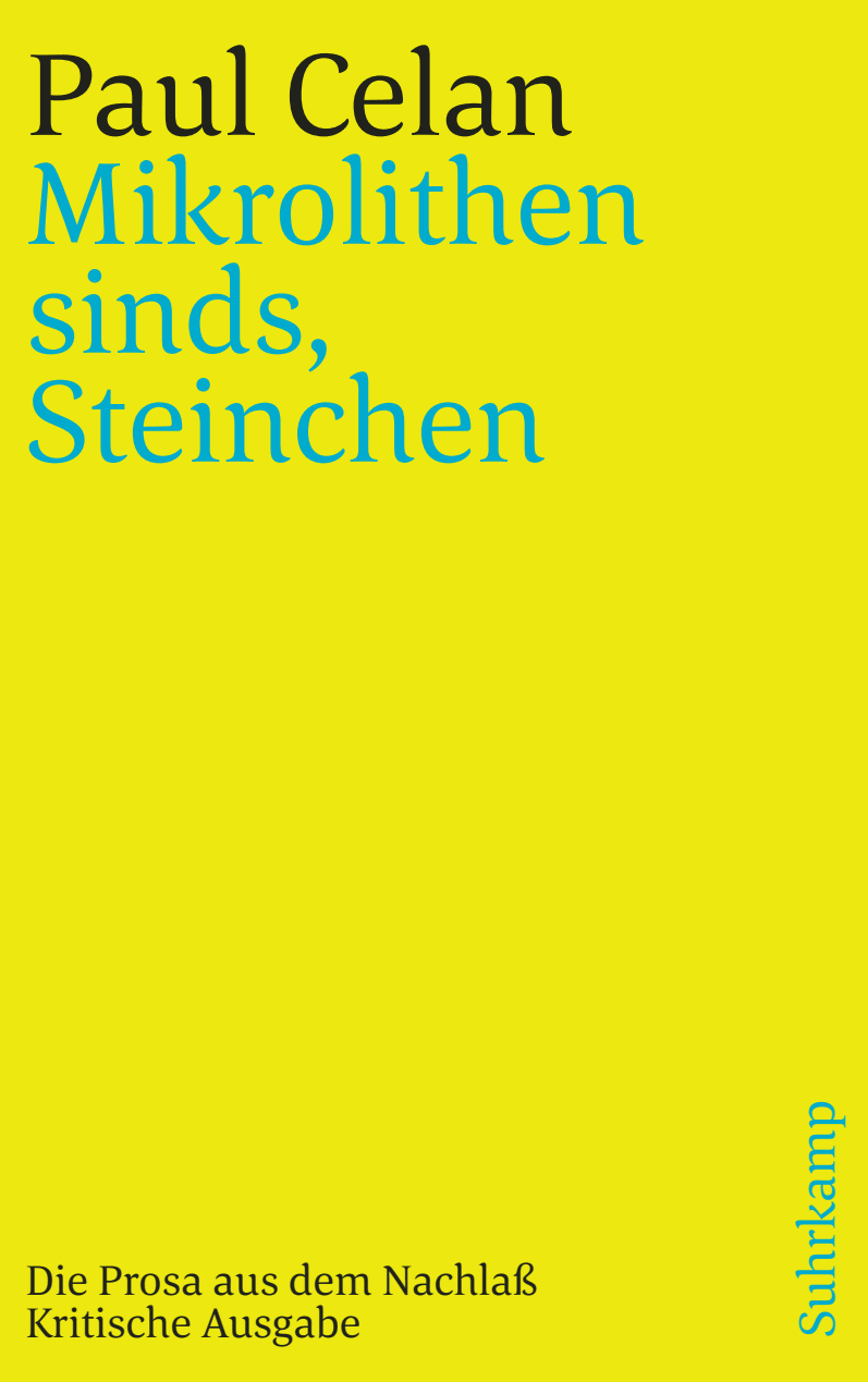 Vorderes Coverbild »Mikrolithen sinds, Steinchen«