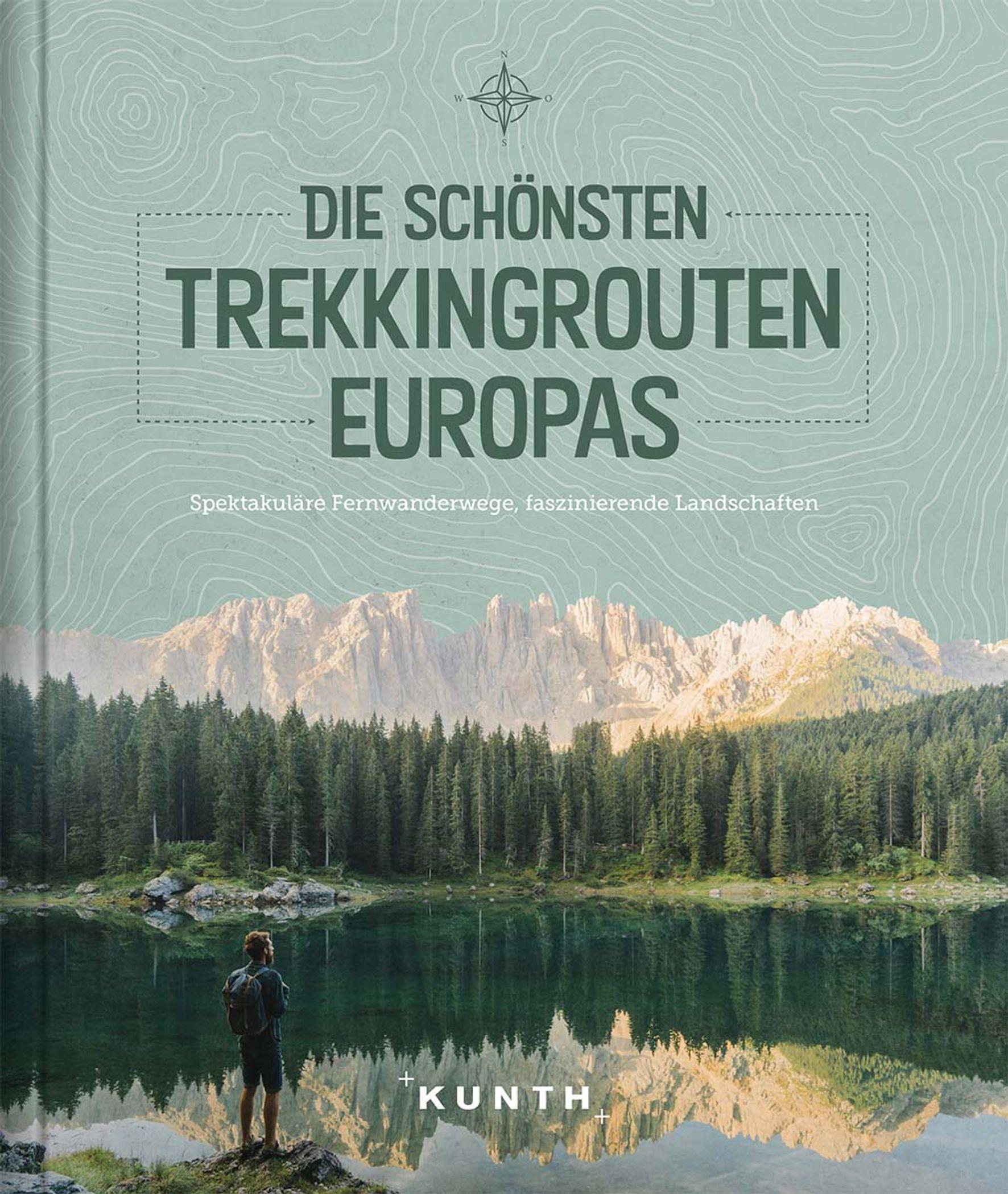 Vorderes Coverbild Die schönsten Trekkingrouten Europas