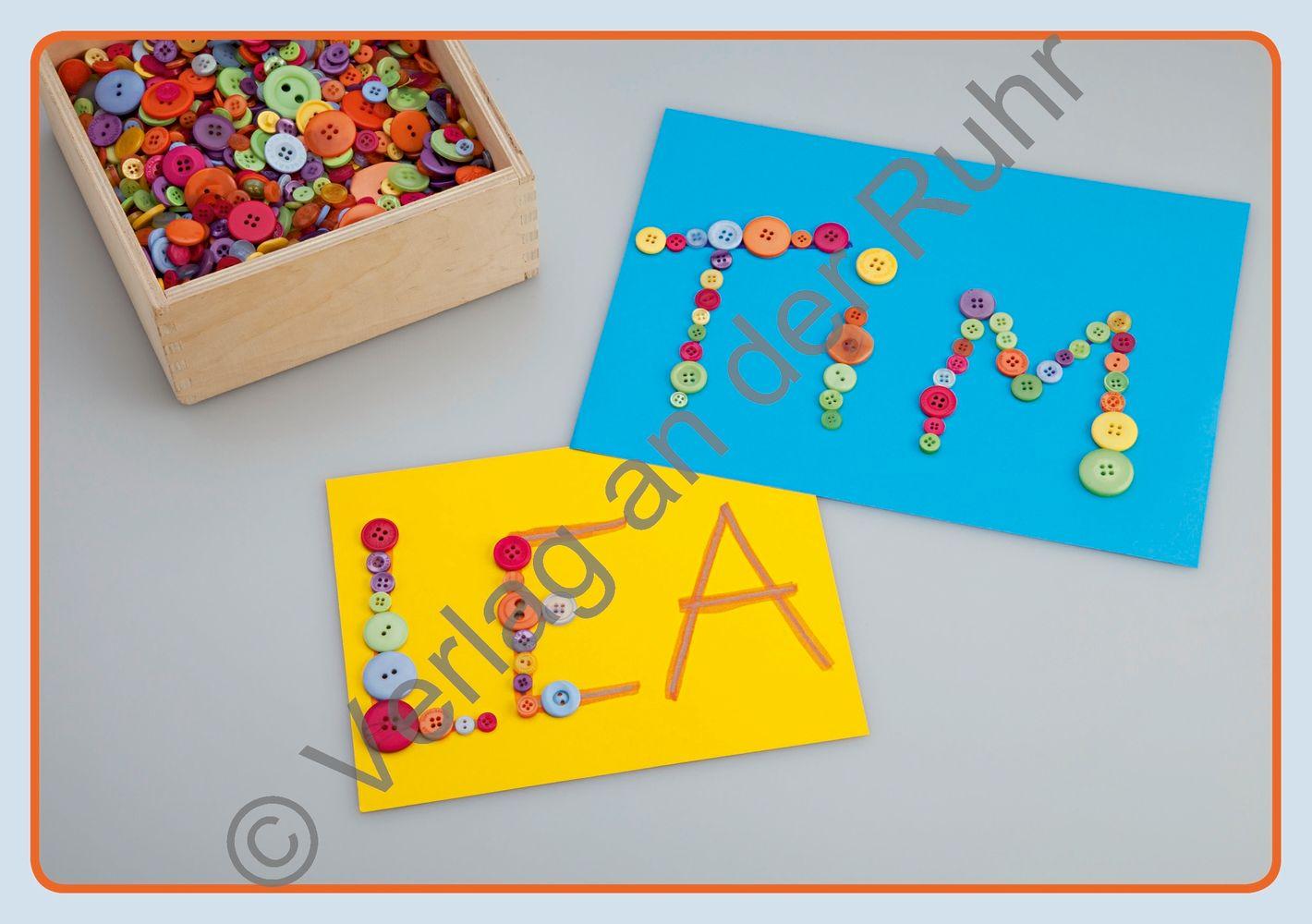 Beispielinhalt (Bild) Kita-Kinder-Lernspiel-Kisten. 50 Ideen für Entdeckungen mit Alltagsmaterialien