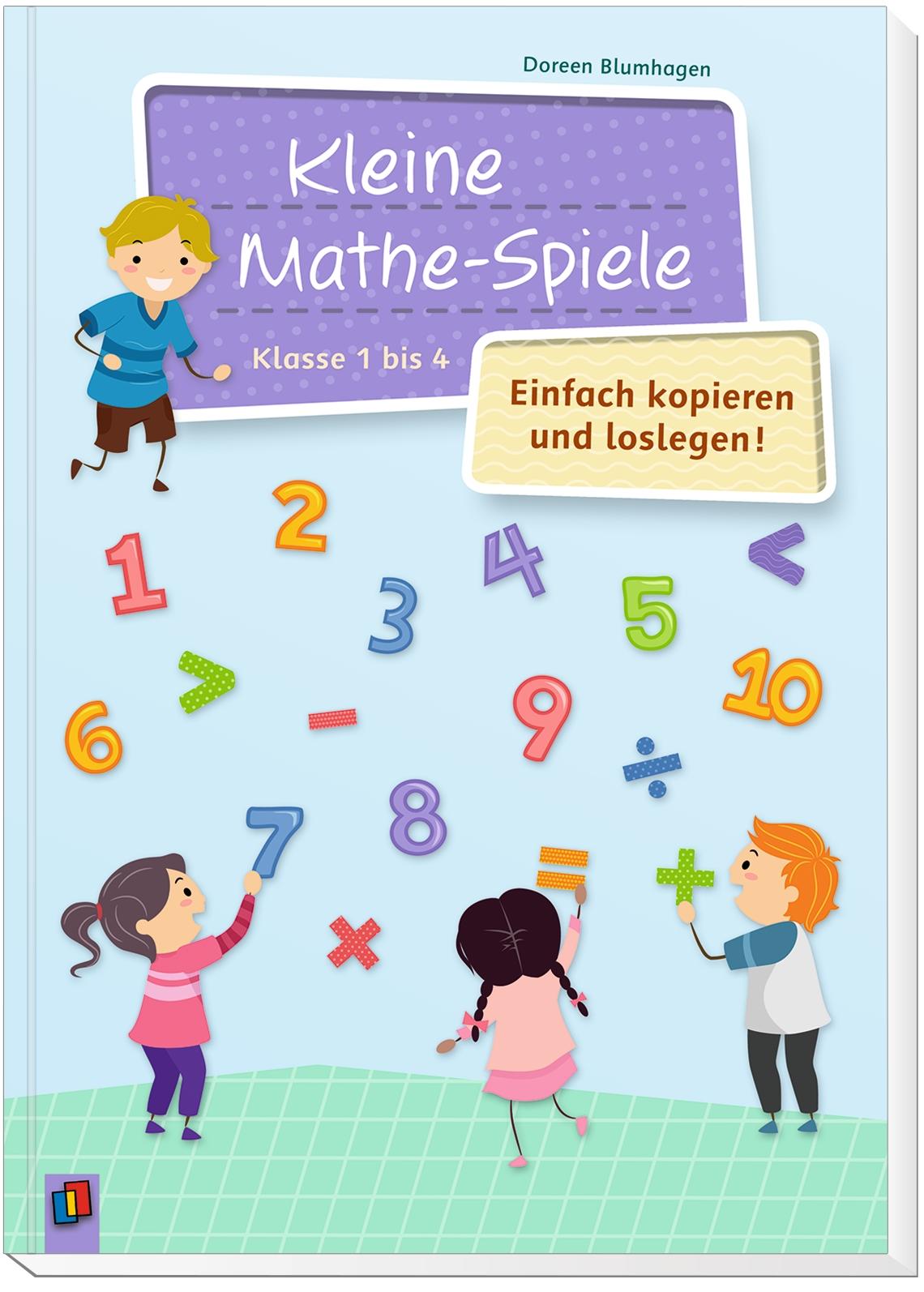 Beispielinhalt (Bild) Kleine Mathe-Spiele ? Einfach kopieren und loslegen